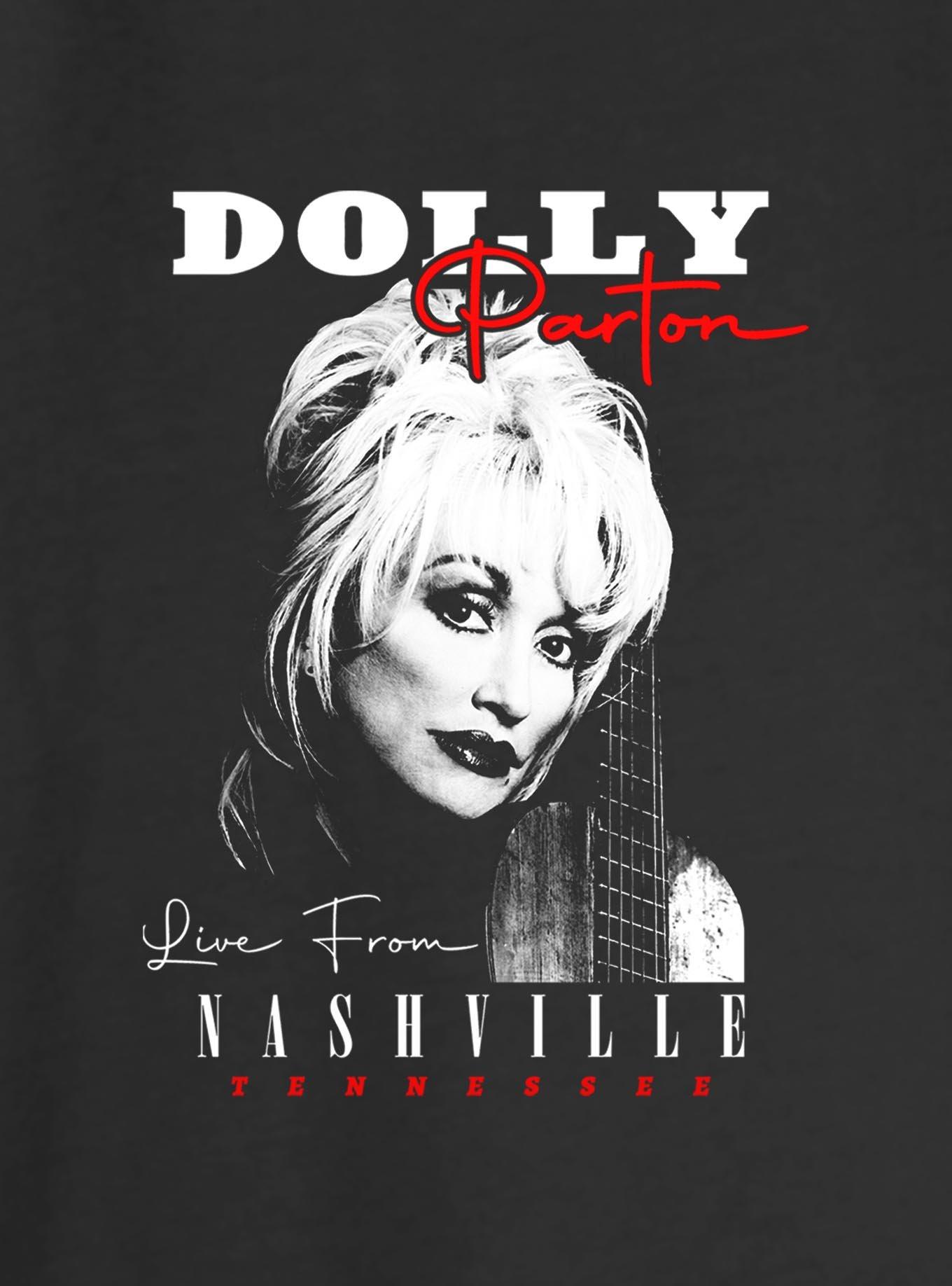 Dolly Parton Live From Nashville Girls Slouchy Sweatshirt, , hi-res