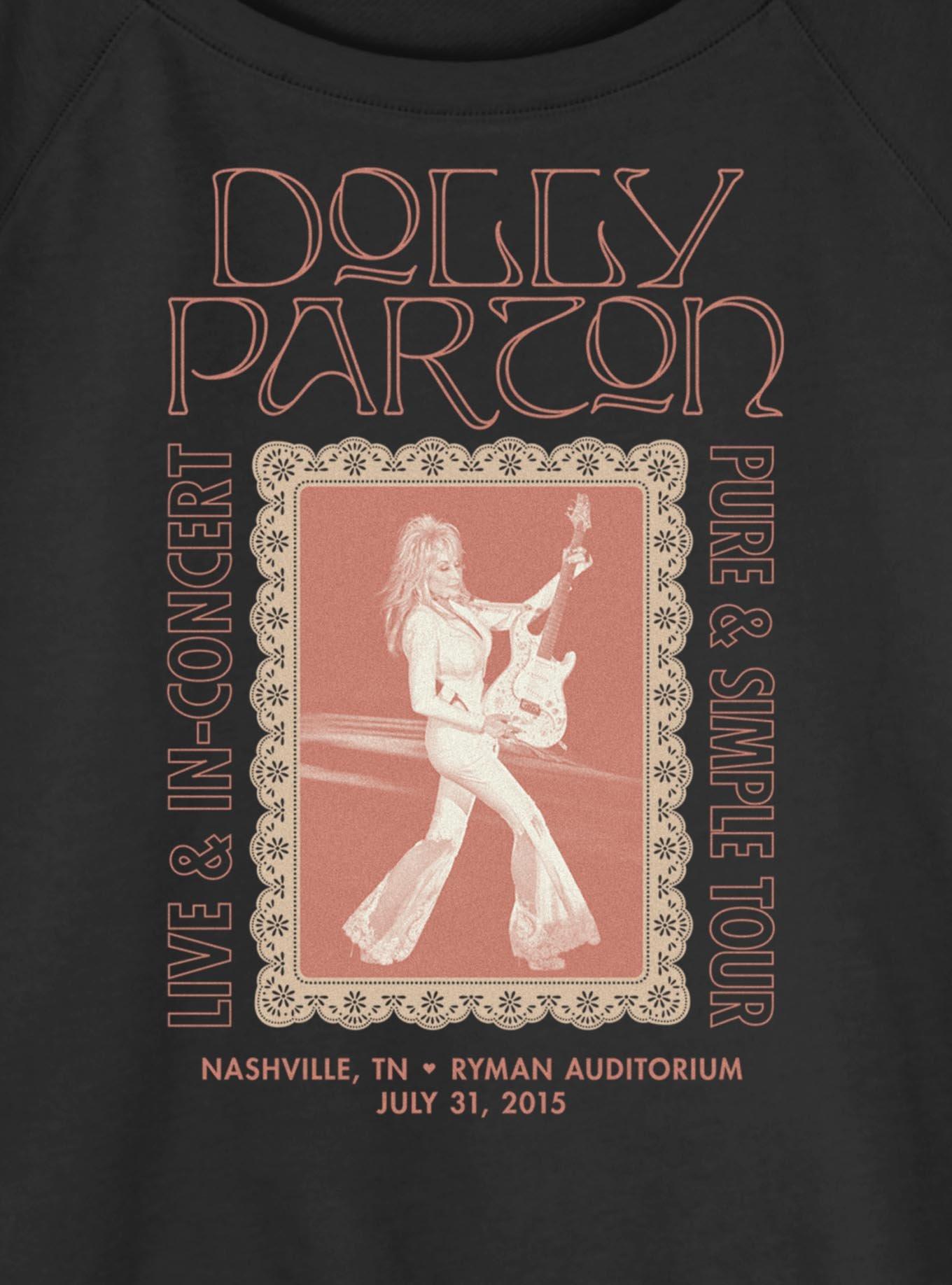 Dolly Parton Pure & Simple Tour Girls Slouchy Sweatshirt, , hi-res