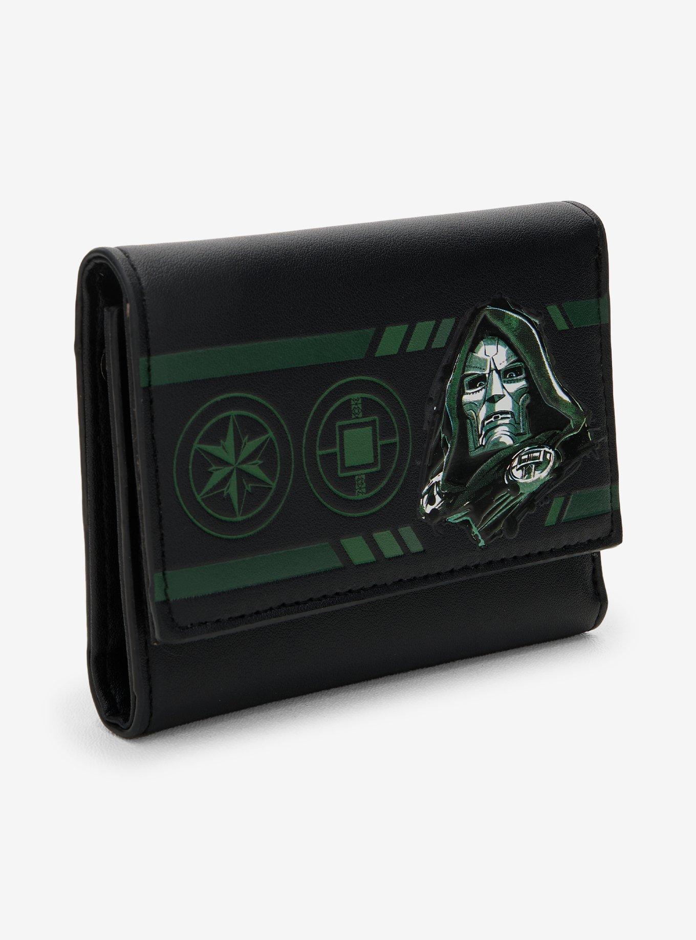 Her Universe Marvel Avengers: Doomsday Doctor Doom Flap Wallet, , alternate - view 2