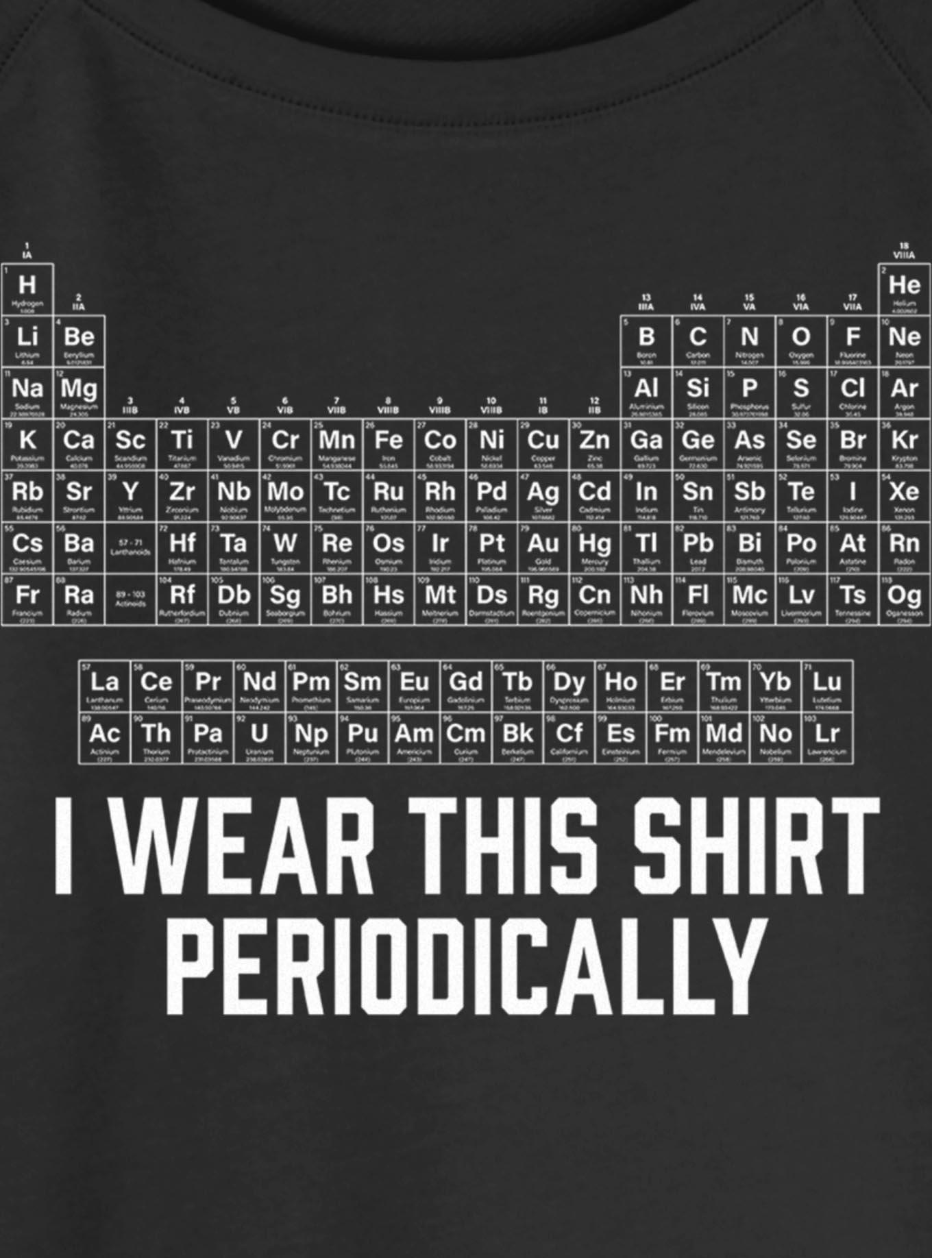 Periodic Table Girls Slouchy Sweatshirt, , hi-res