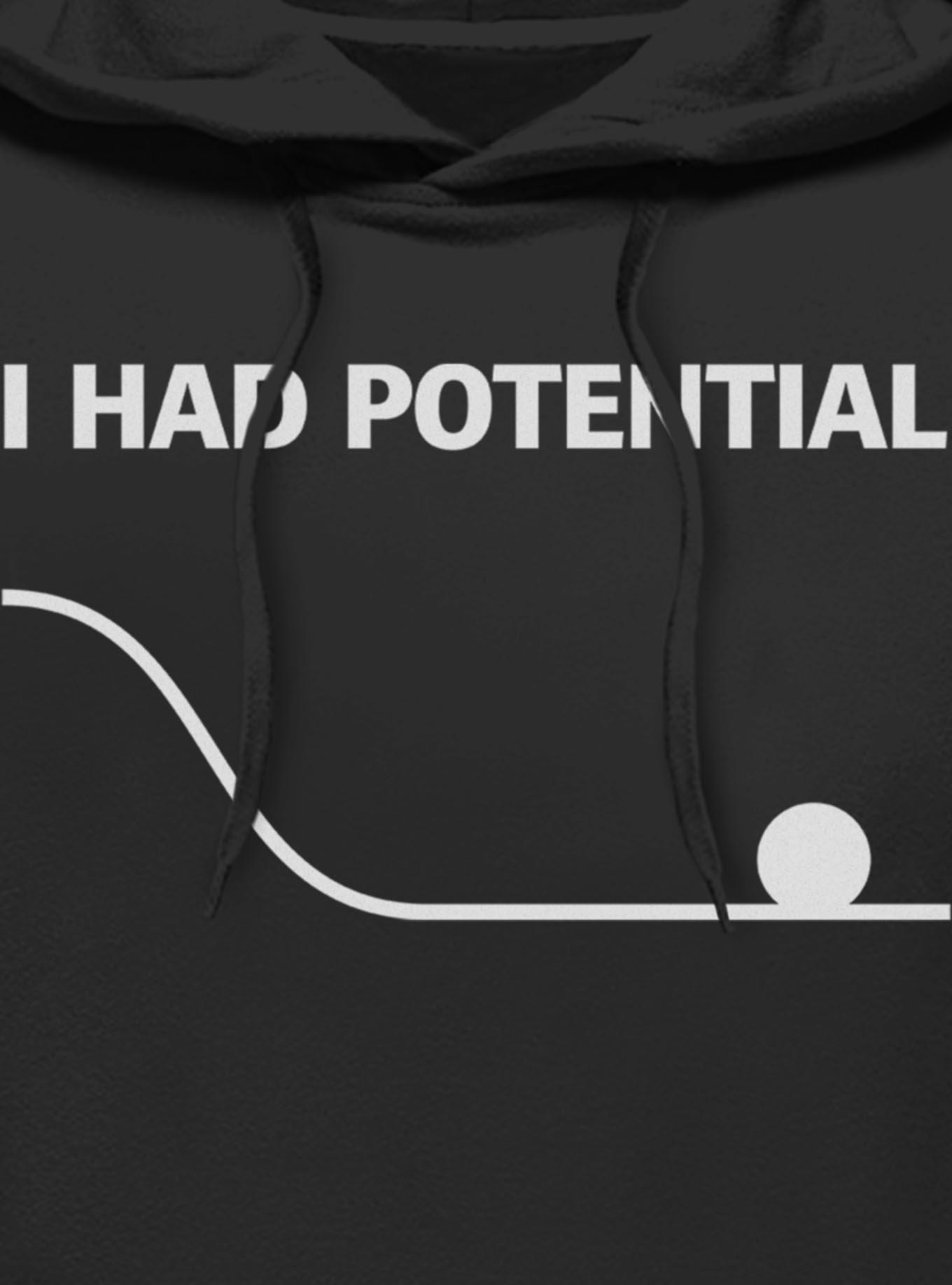 Had Potential Hoodie, BLACK, alternate - view 2