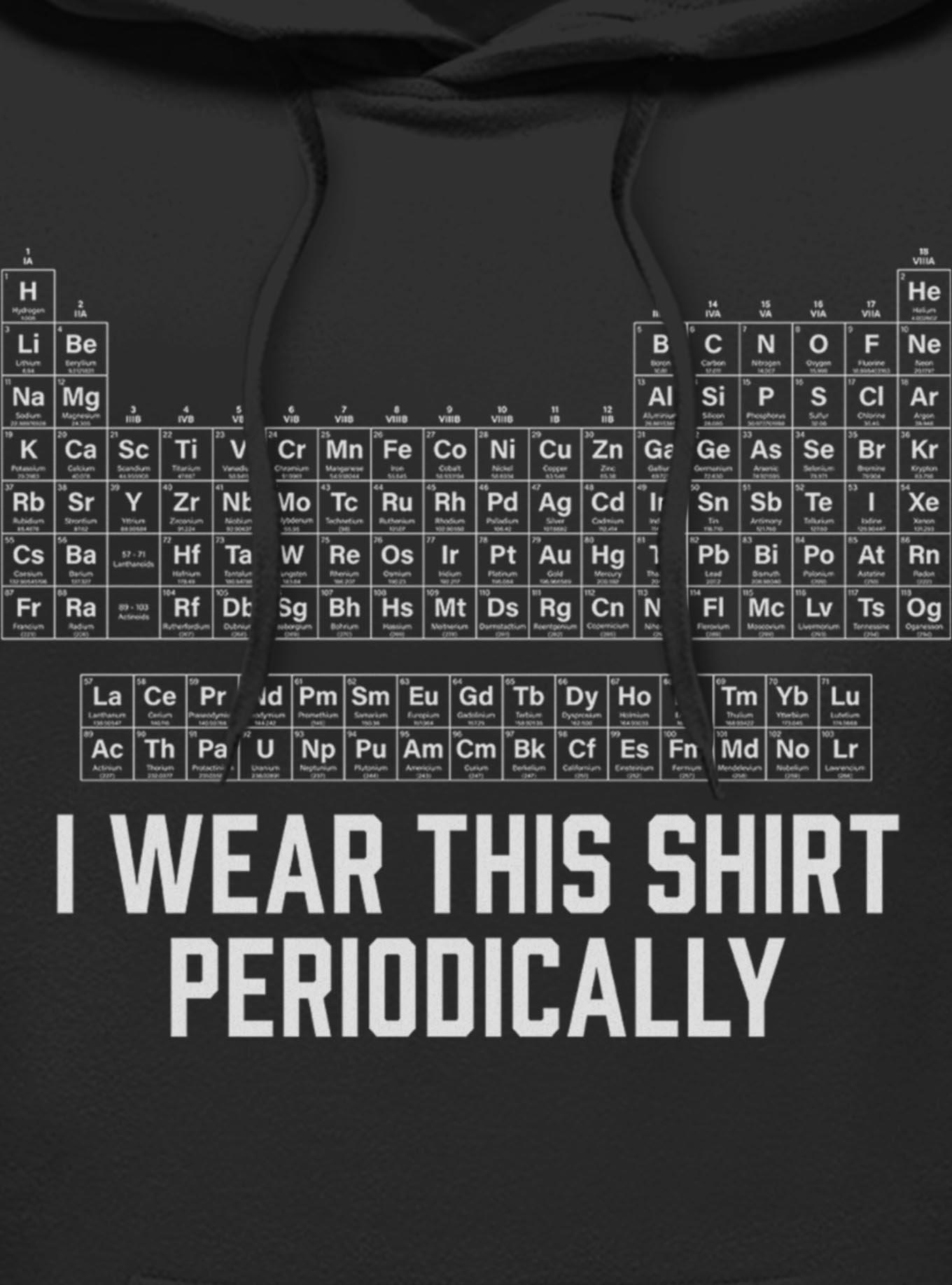 Periodic Table Hoodie, , hi-res