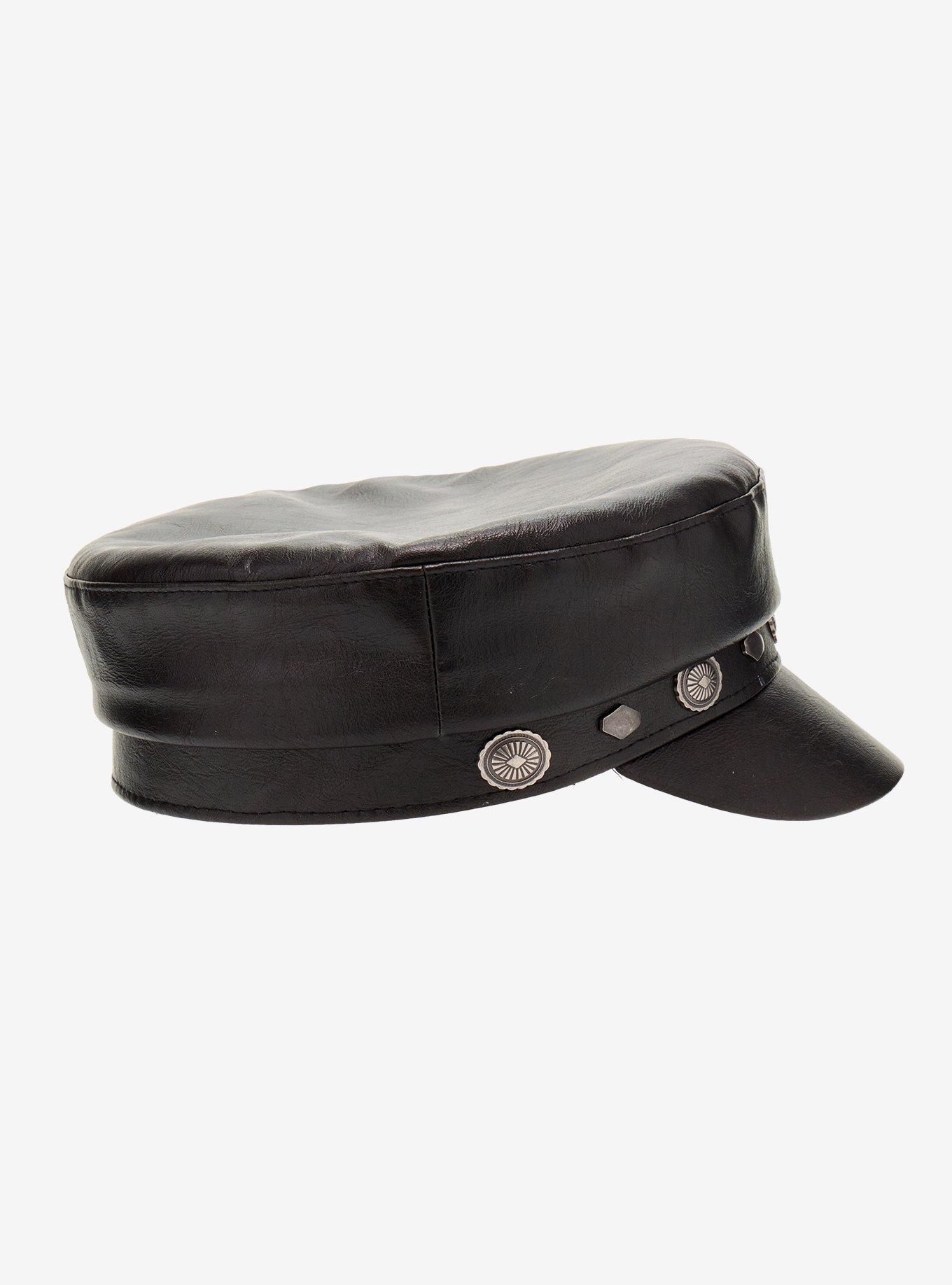 Western Studs Cabbie Hat, , alternate - view 3