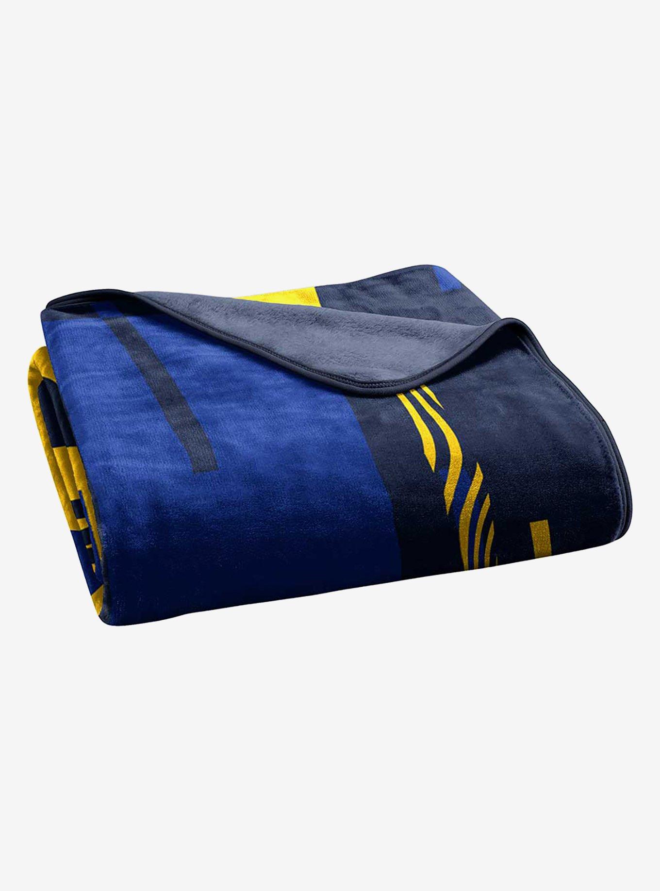 NCAA Digitize Michigan Raschel Throw Blanket, , alternate - view 3