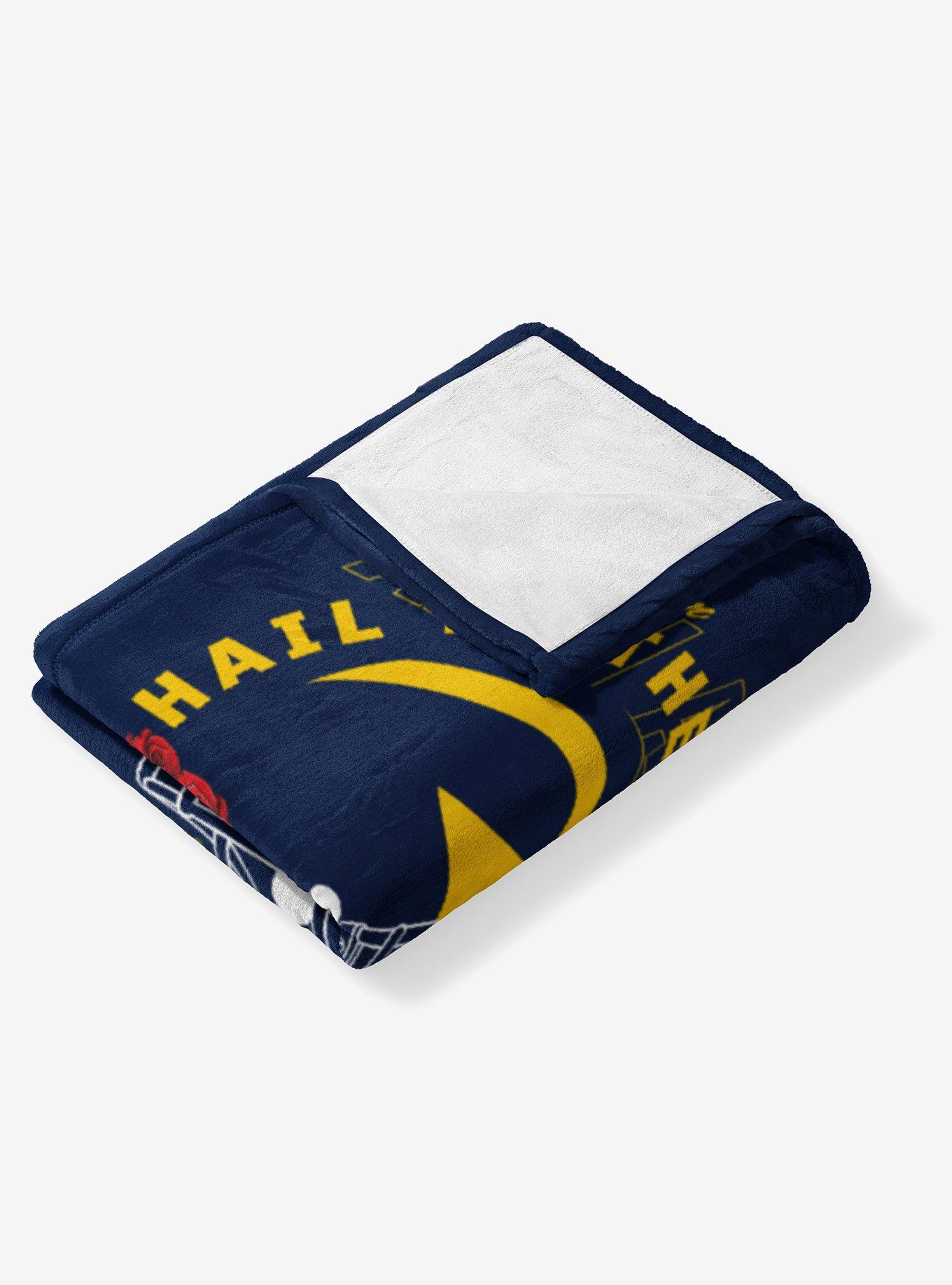 NCAA Michigan Wolverines The Victors Silk Touch Throw Blanket, , alternate - view 3