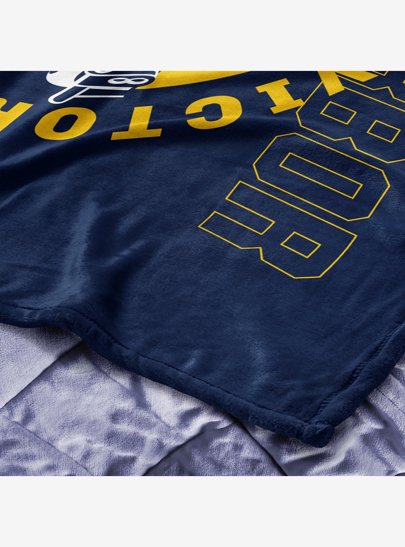 NCAA Michigan Wolverines The Victors Silk Touch Throw Blanket, , alternate - view 4