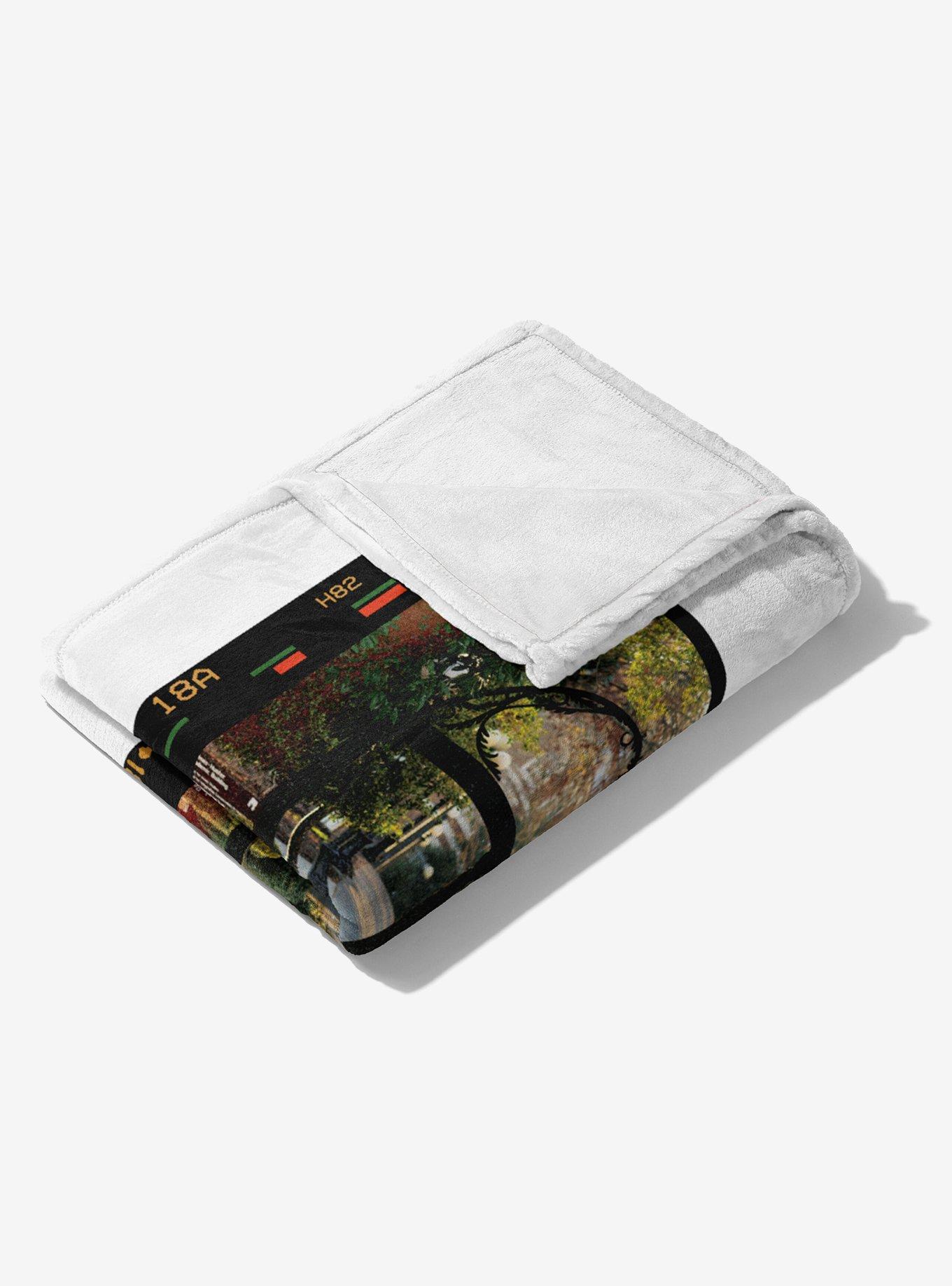 NCAA Campus Life Michigan Silk Touch Throw Blanket, , alternate - view 4