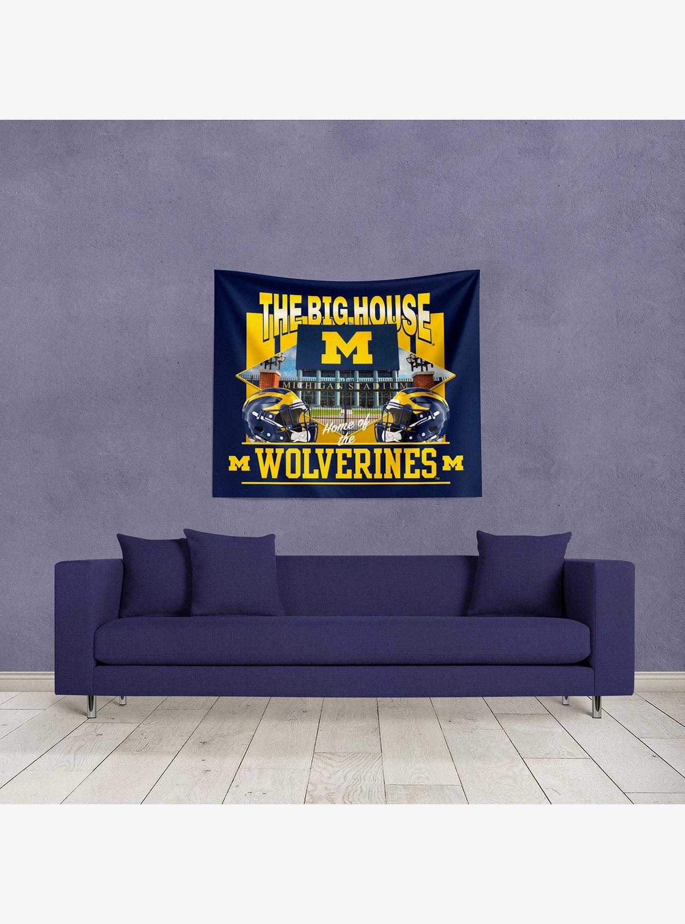 NCAA Michigan Wolverines The Big House Wall Hanging, , alternate - view 3
