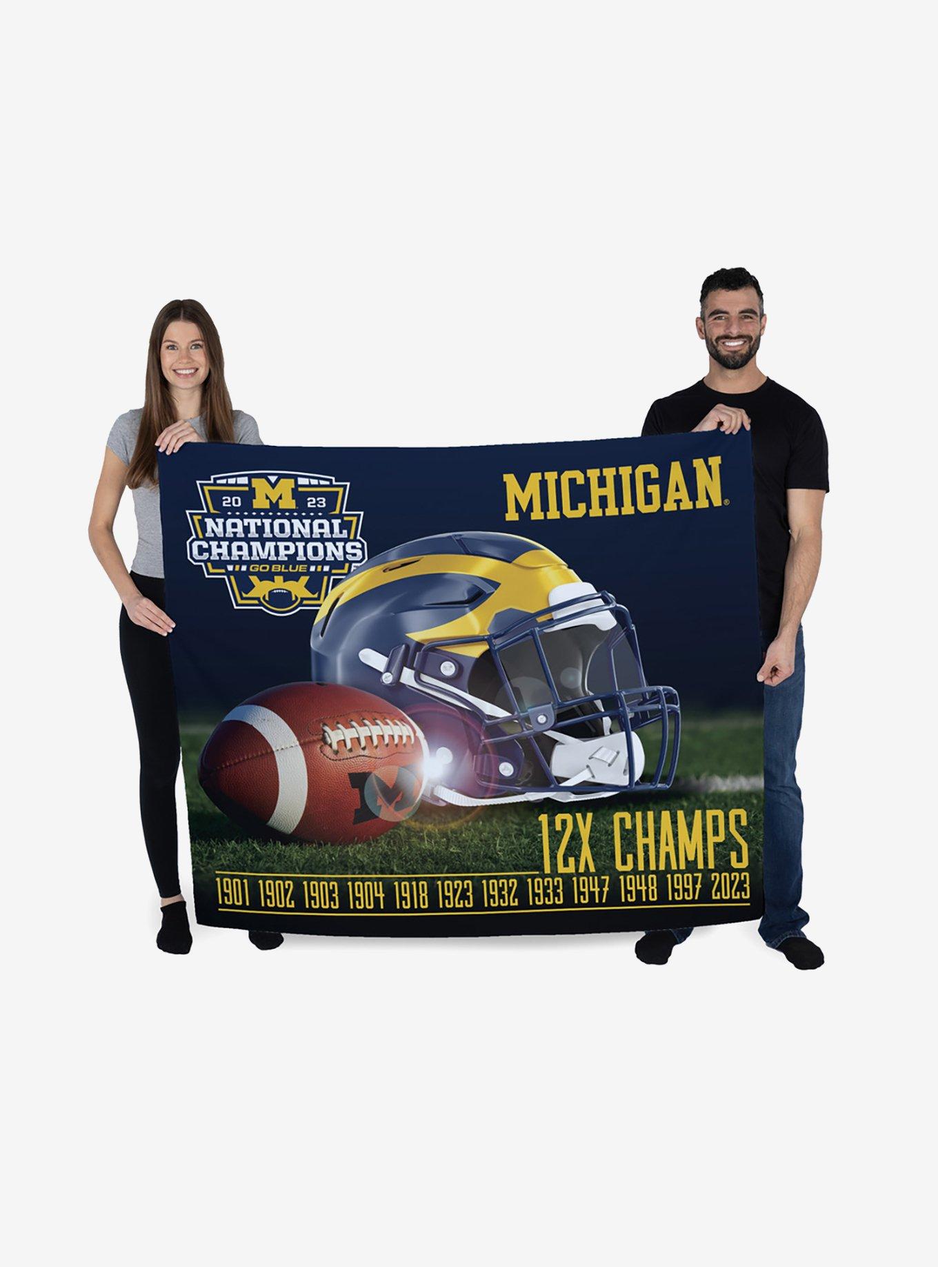 NCAA 2023 FBC Training Michigan Wall Hanging, , hi-res