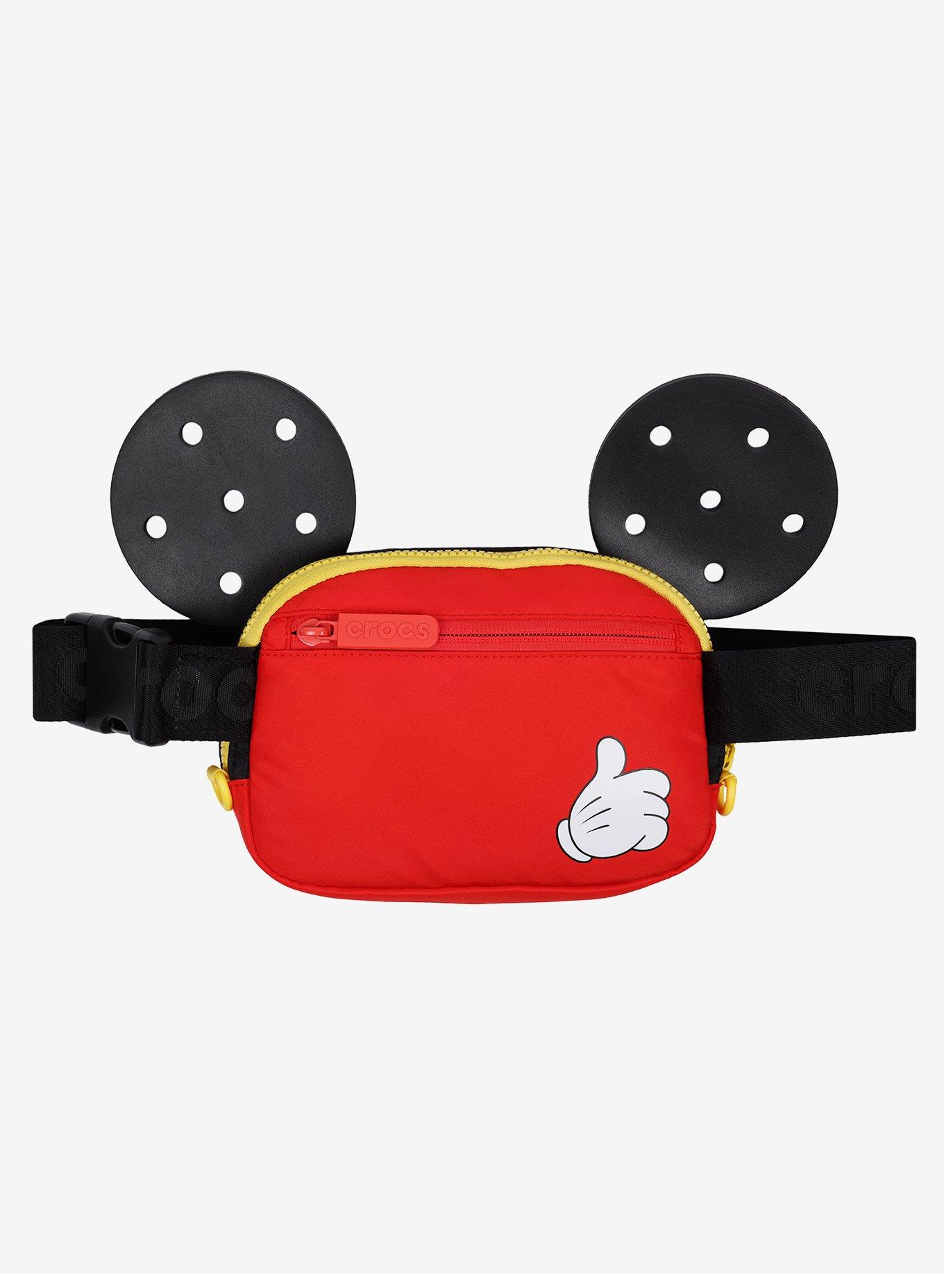 Disney Mickey Mouse X Crocs Figural Belt Bag, , alternate - view 3
