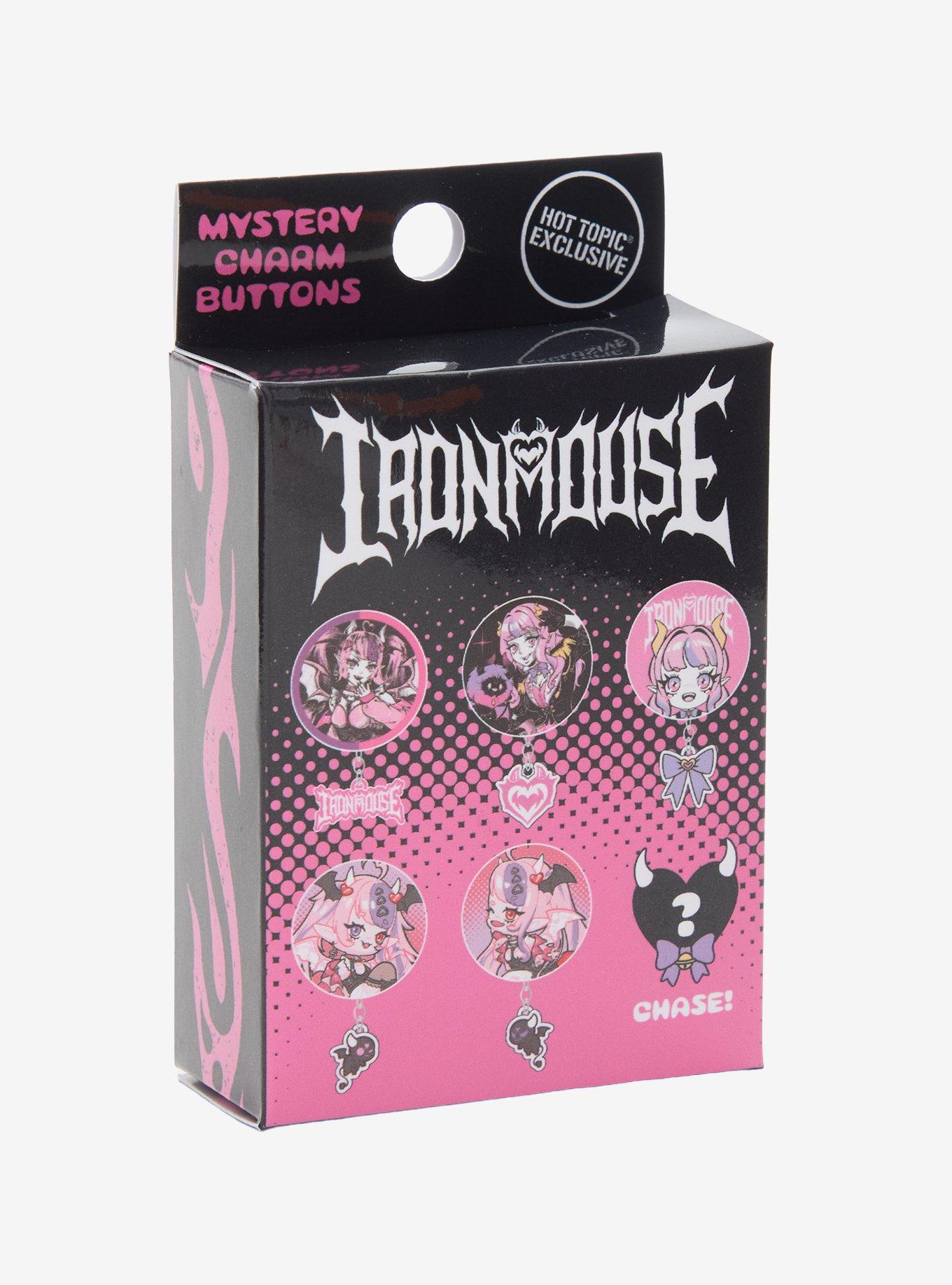 Ironmouse Blind Box Dangle Button Pin, , alternate - view 3