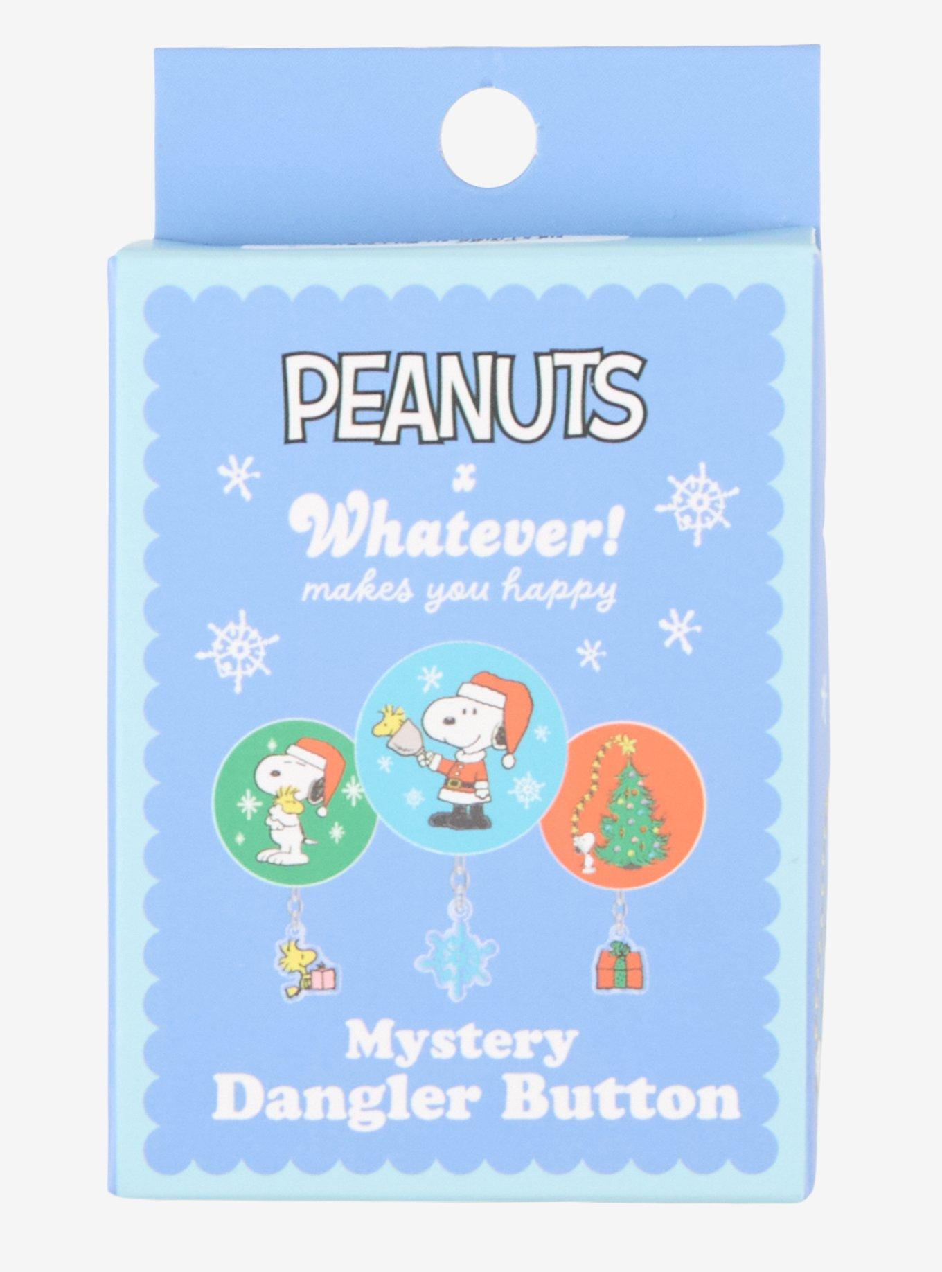 Whatever! Makes You Happy x Peanuts Snoopy Holiday Pin with Dangling Charm, , alternate - view 3