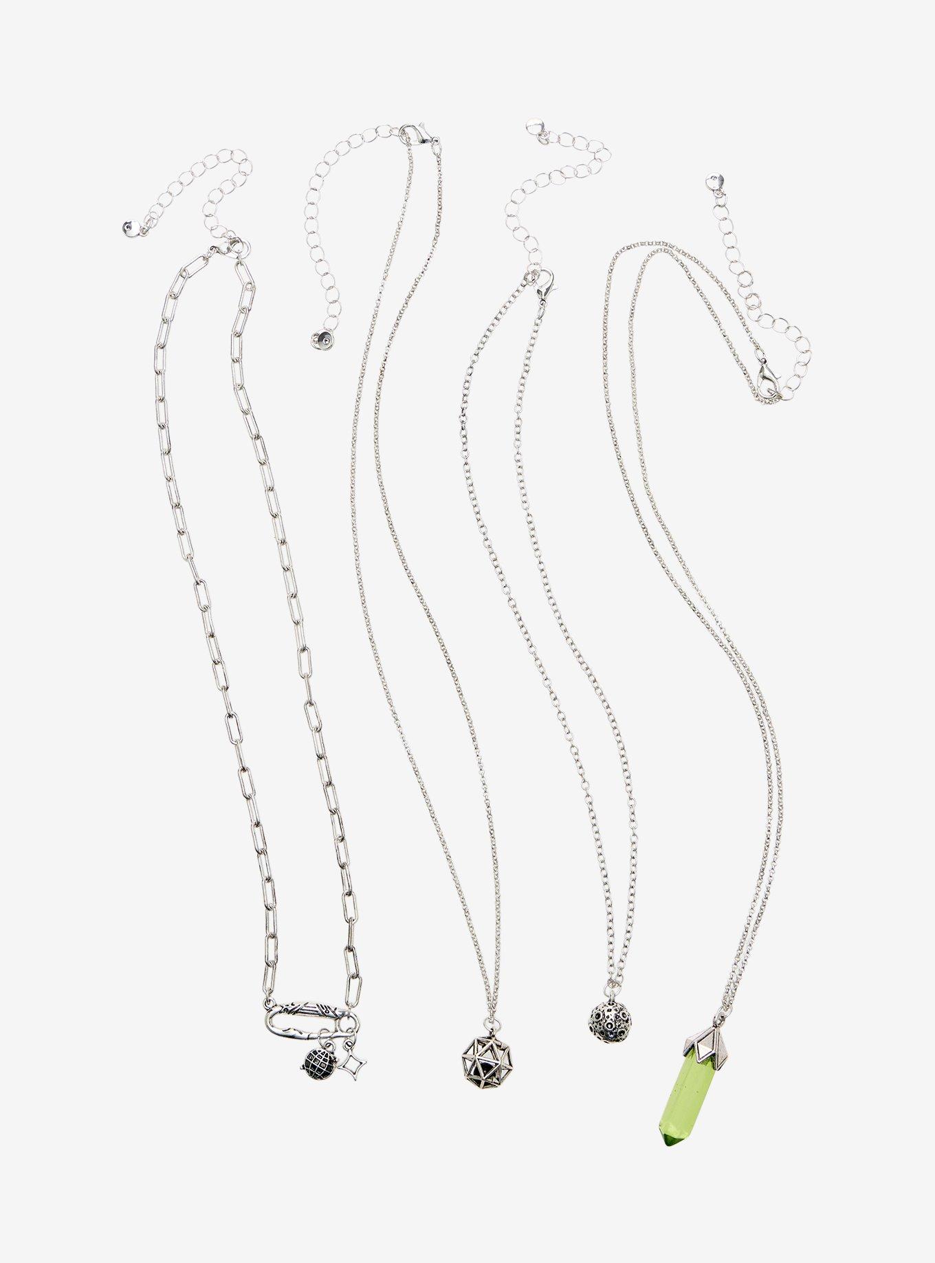 Social Collision Cosmic Crystal Necklace Set, , alternate - view 2
