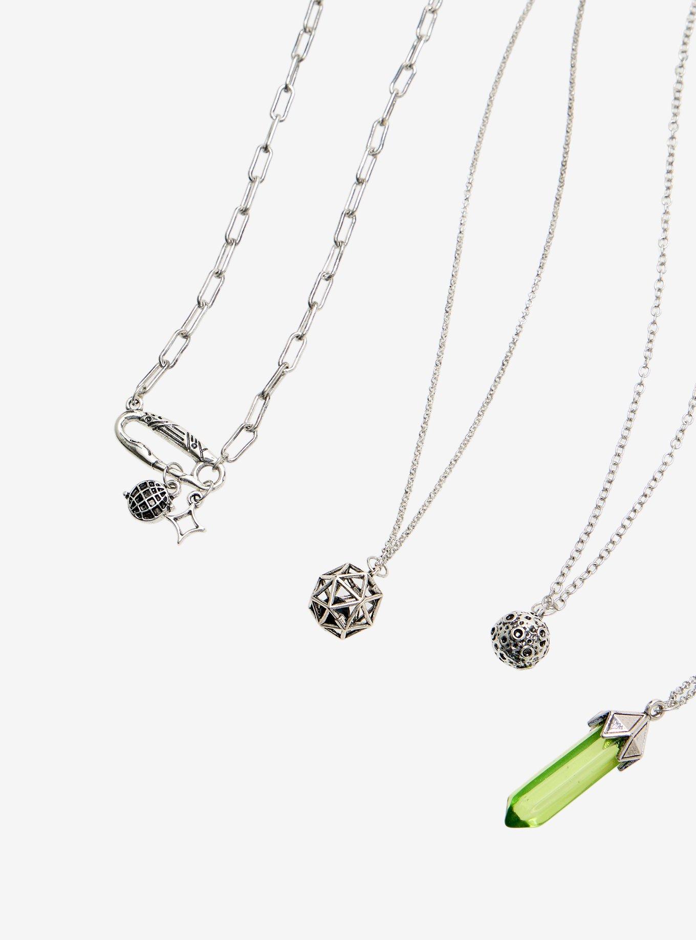 Social Collision Cosmic Crystal Necklace Set, , alternate - view 3