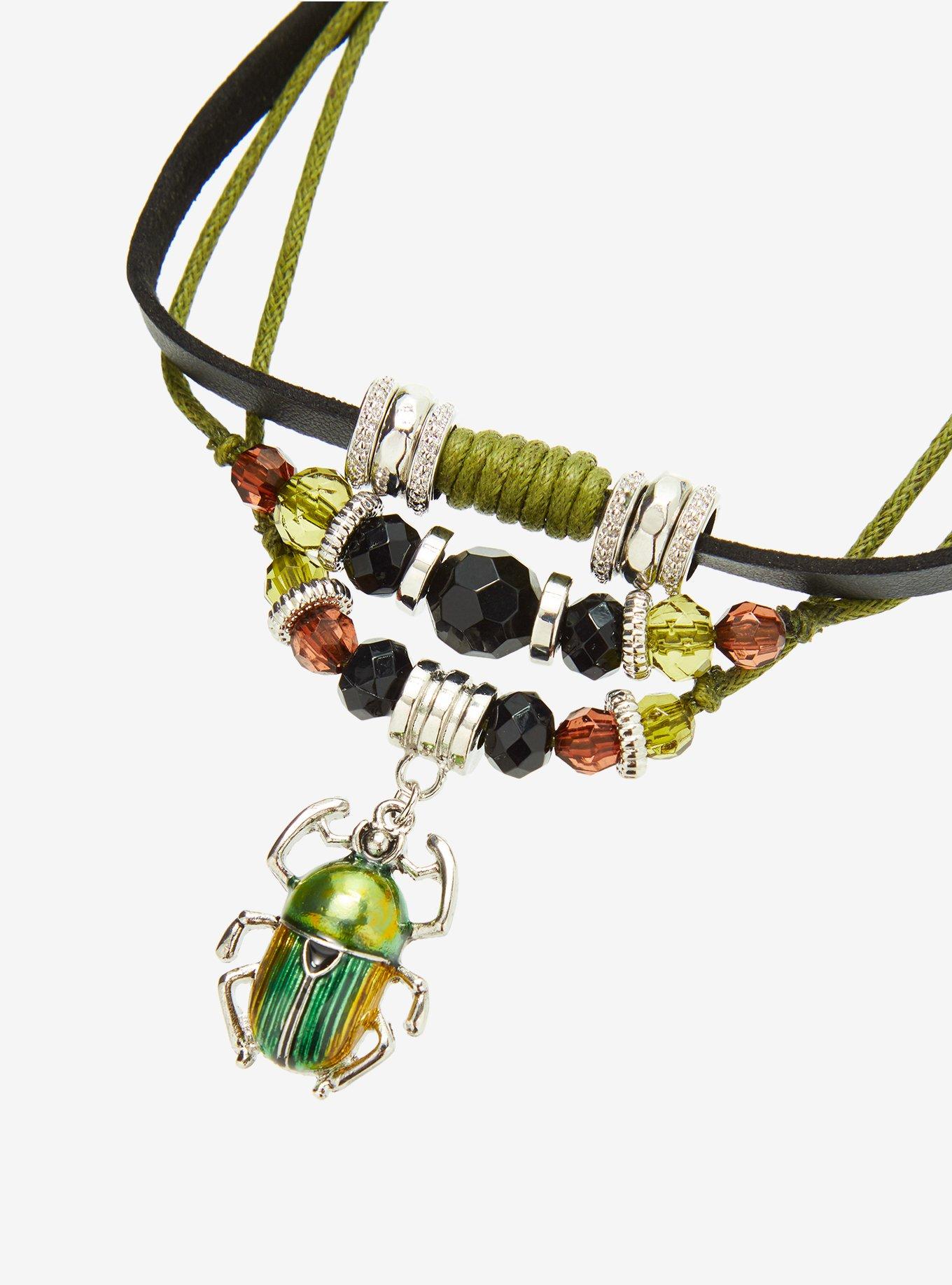 Thorn & Fable Beetle Cord Bracelet, , alternate - view 3