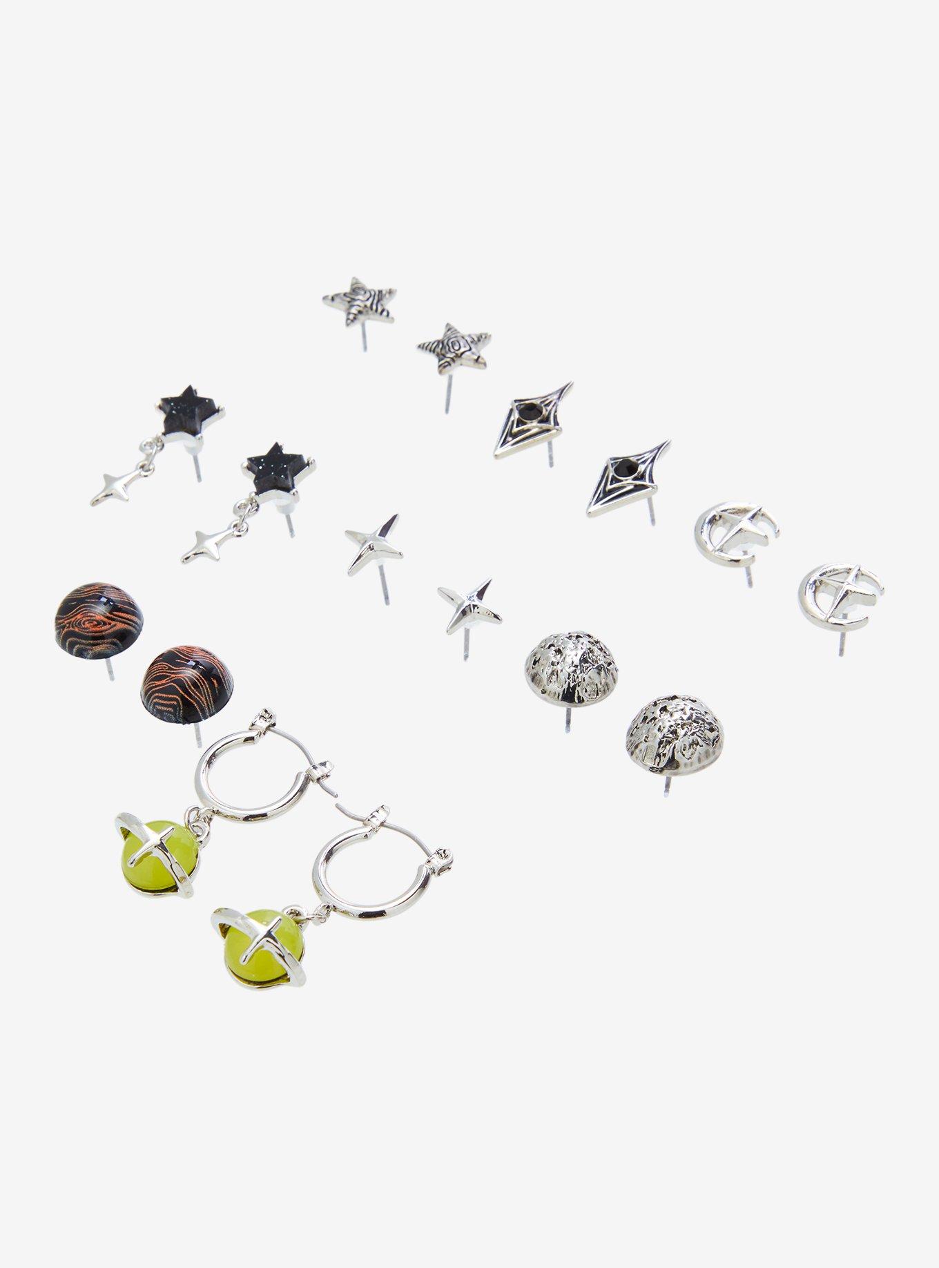 Social Collision Planetary Stud Earring Set, , alternate - view 3