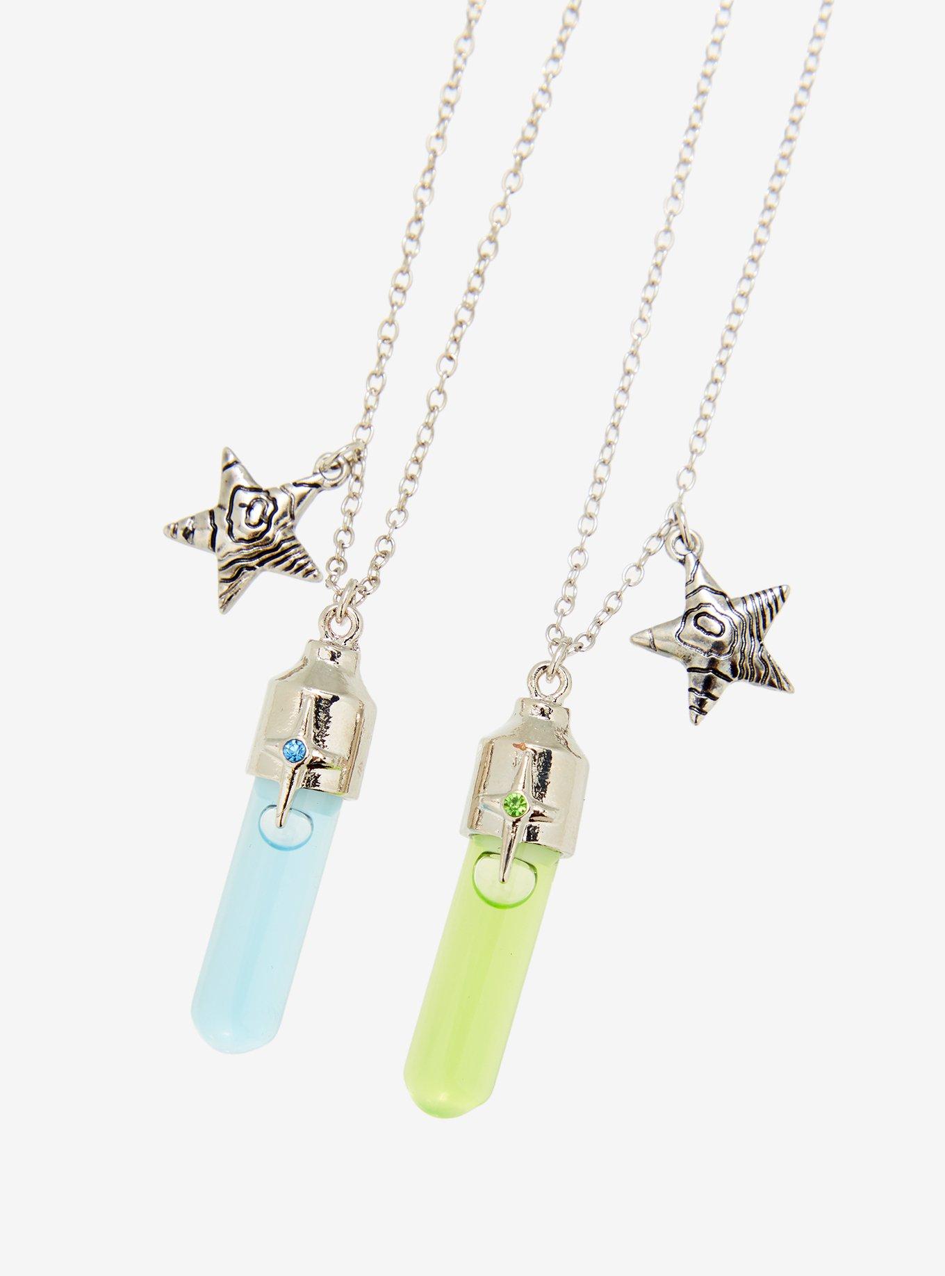 Social Collision Space Tube Star Best Friend Necklace Set, , alternate - view 3