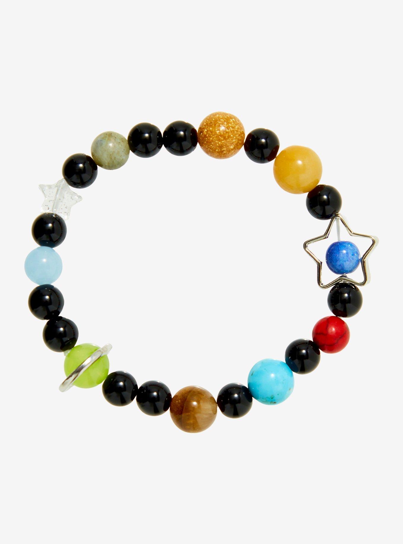 Social Collision Solar System Bead Bracelet, , alternate - view 2