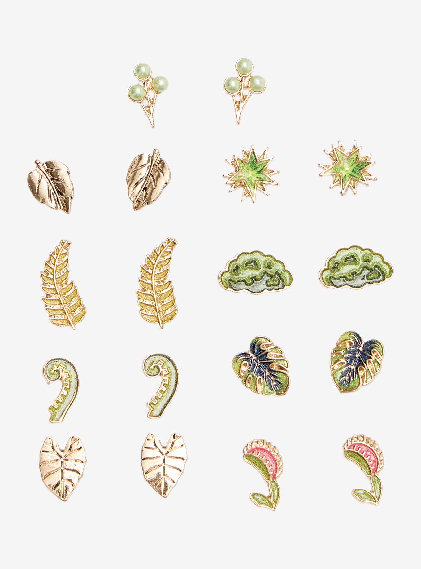 Thorn & Fable Forest Flora Earring Set, , alternate - view 2