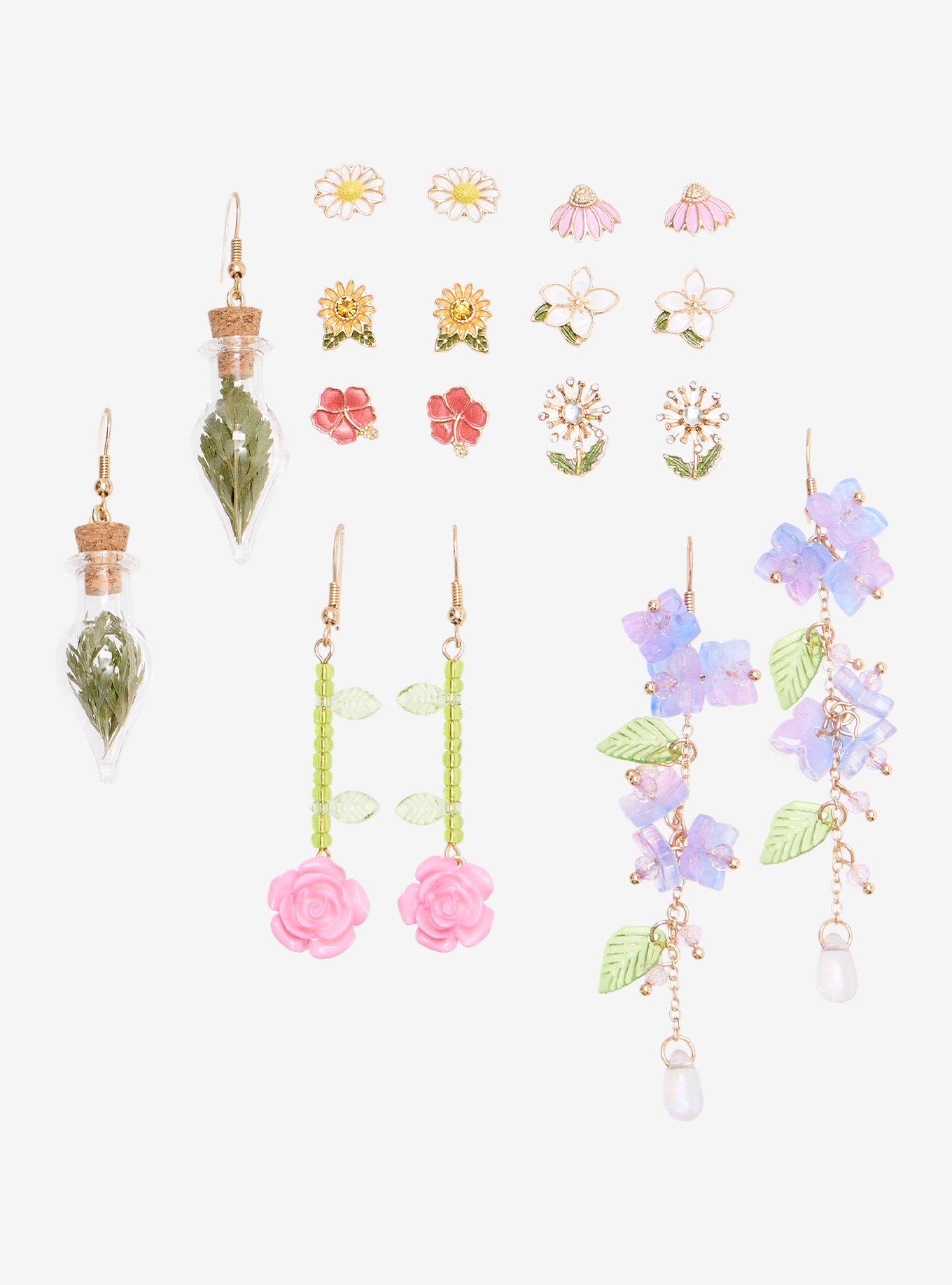 Thorn & Fable Witch's Healing Garden Earring Set, , alternate - view 2