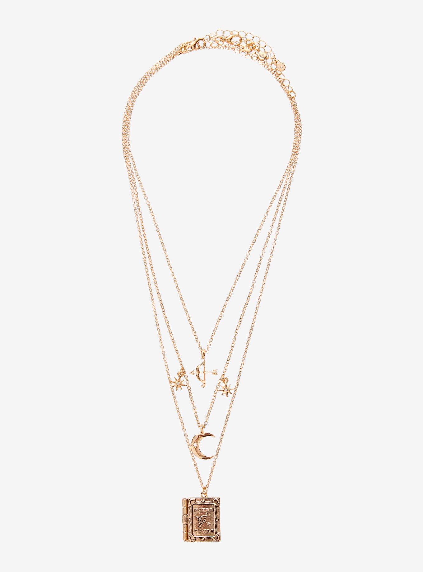 Thorn & Fable Fated Mates Necklace Set, , alternate - view 2