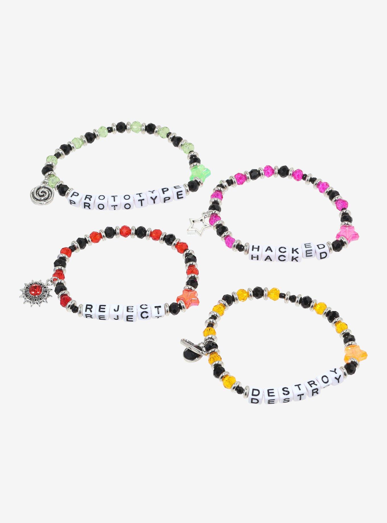 System Coding Bead Bracelet Set, , alternate - view 2
