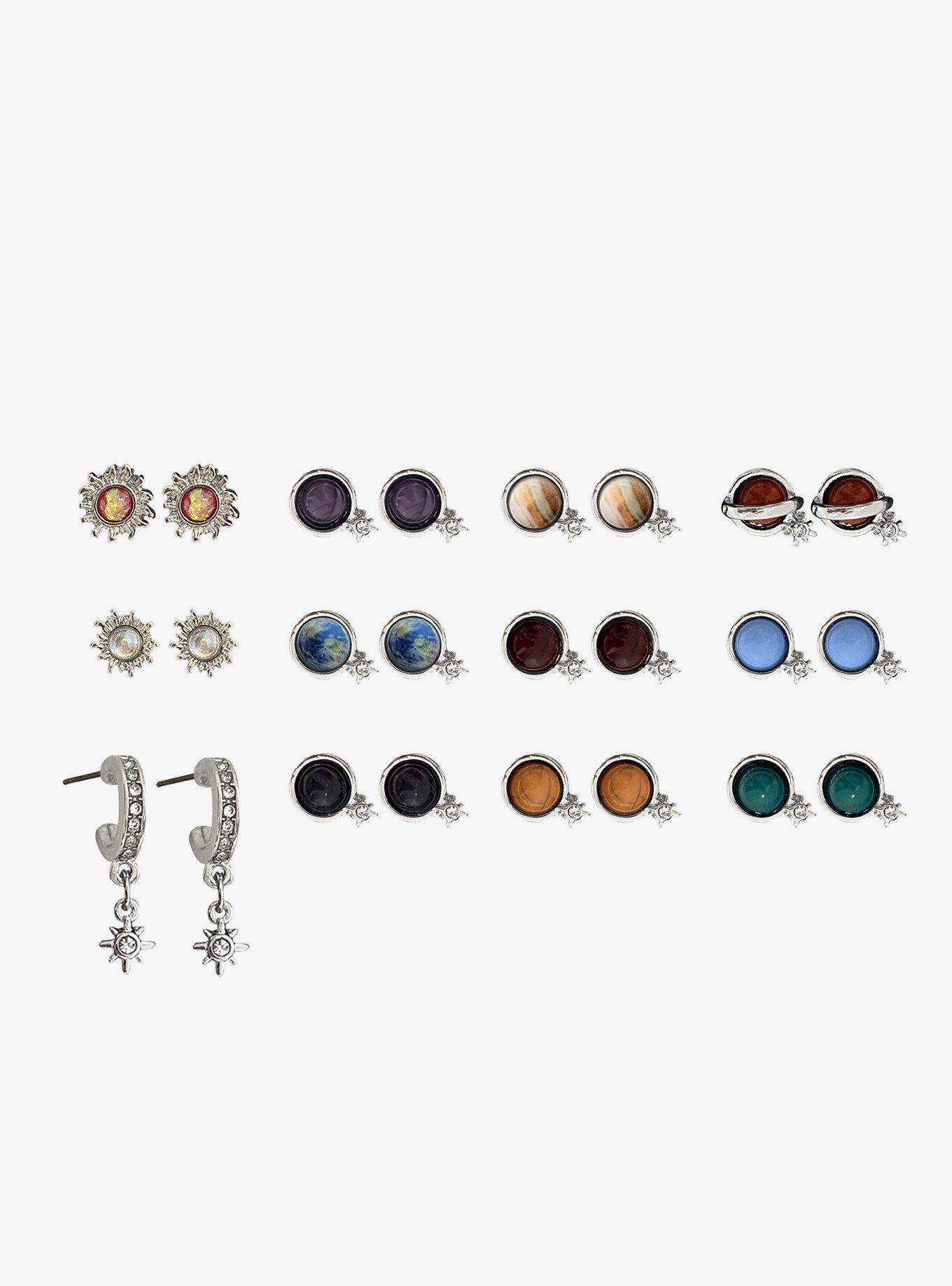 Social Collision Solar System Star Earring Set | Hot Topic