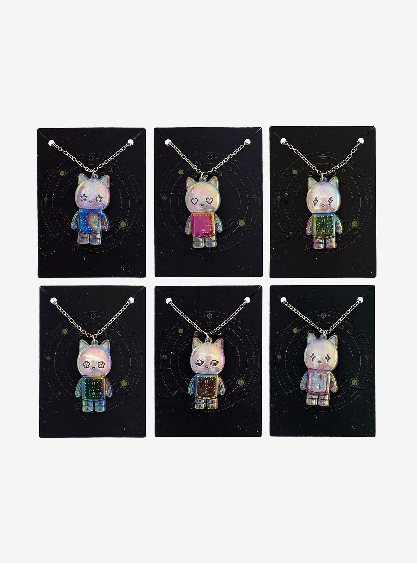 Social Collision Robot Space Cat Blind Box Necklace, , alternate - view 2