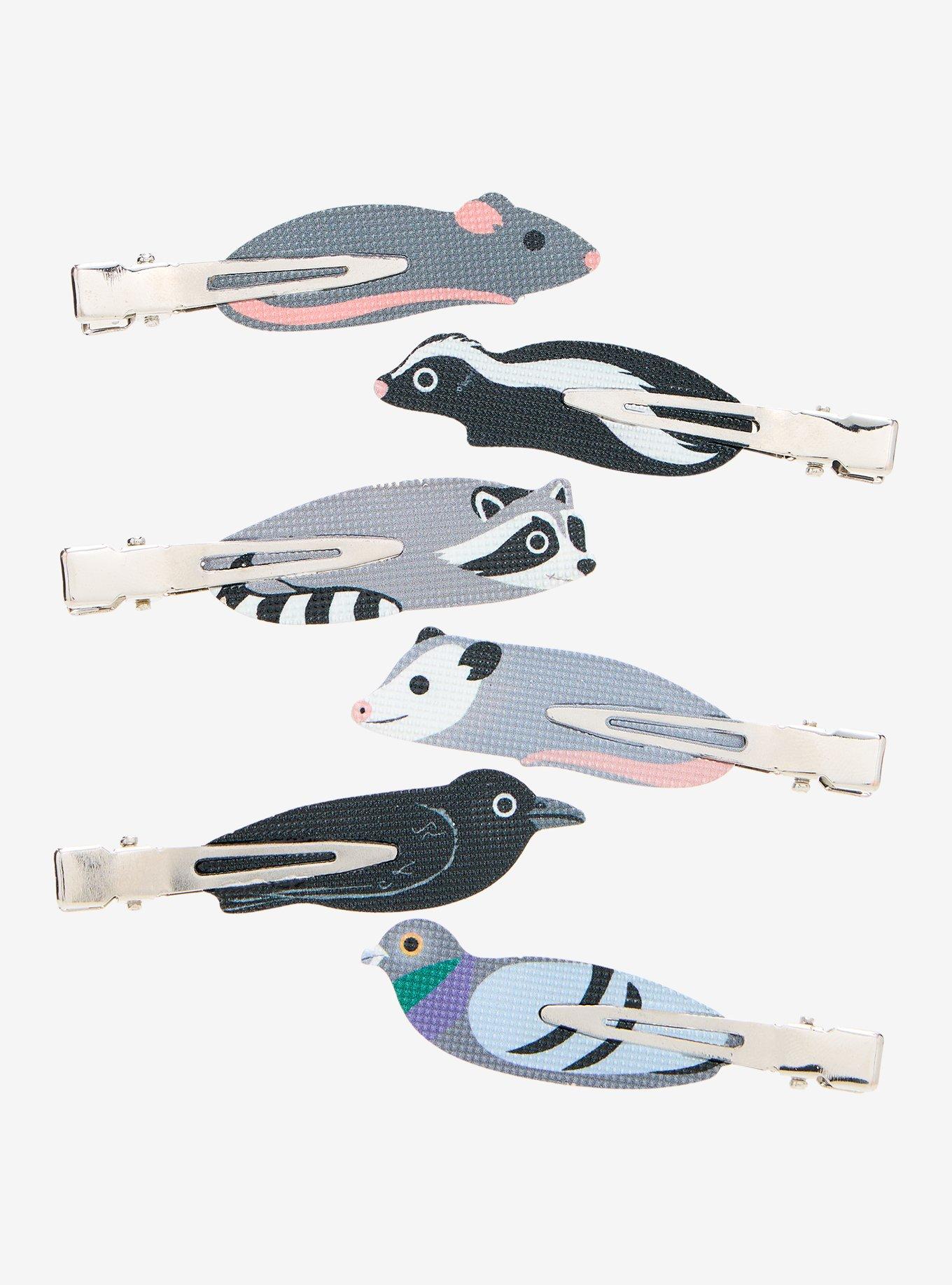 Trash Critter Hair Clip Set, , alternate - view 2