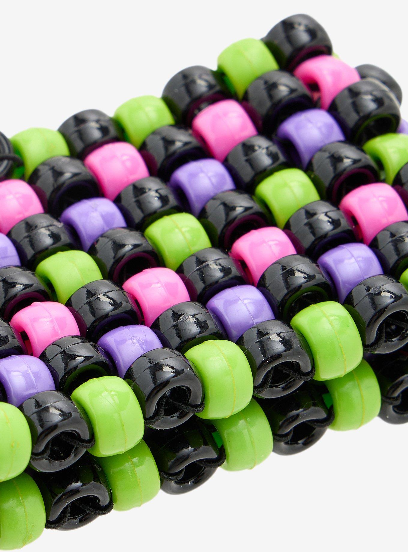 Multicolor Bead Cuff Bracelet, , alternate - view 3