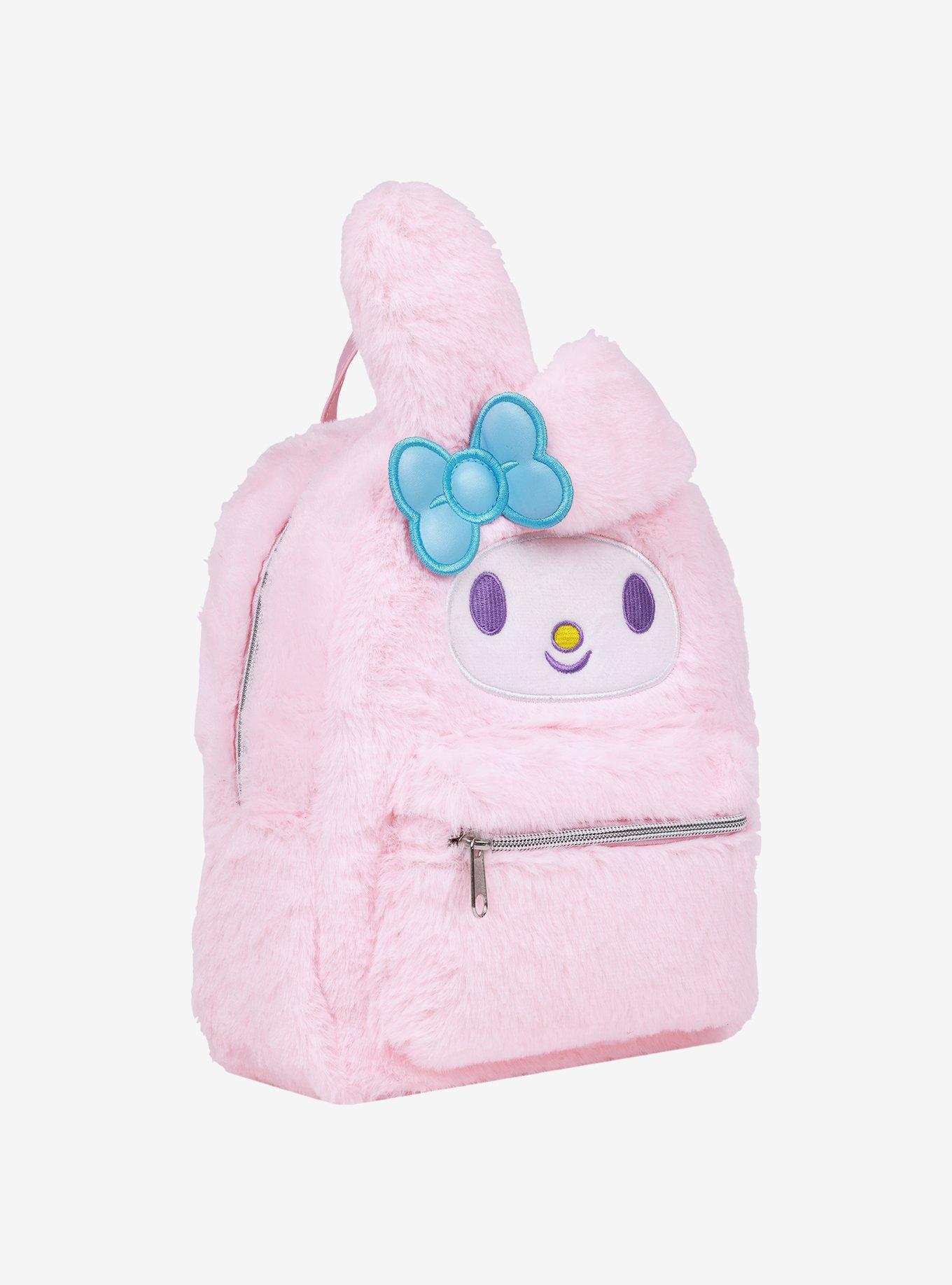 My Melody Plush 3D Ears Mini Backpack, , hi-res