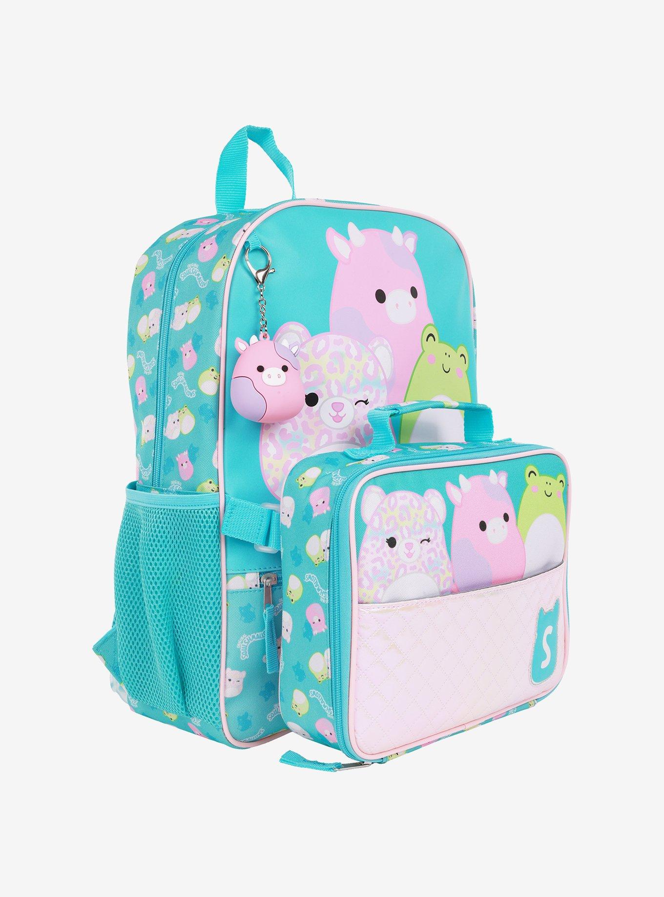 Squishmallows 3D Charm Backpack with Detachable Lunch Box, , hi-res