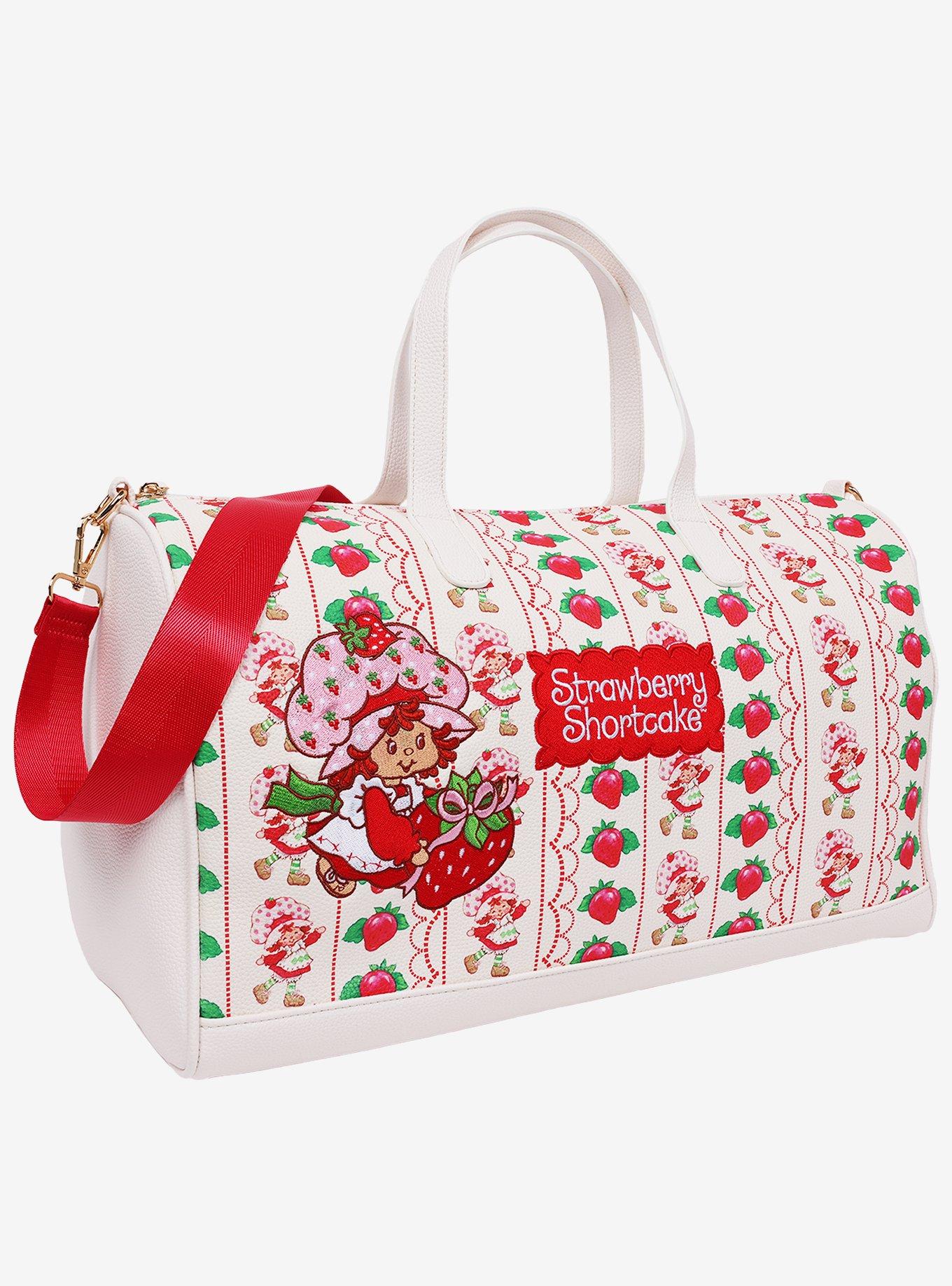 Strawberry Shortcake Lace Print Weekender Duffle Bag, , hi-res