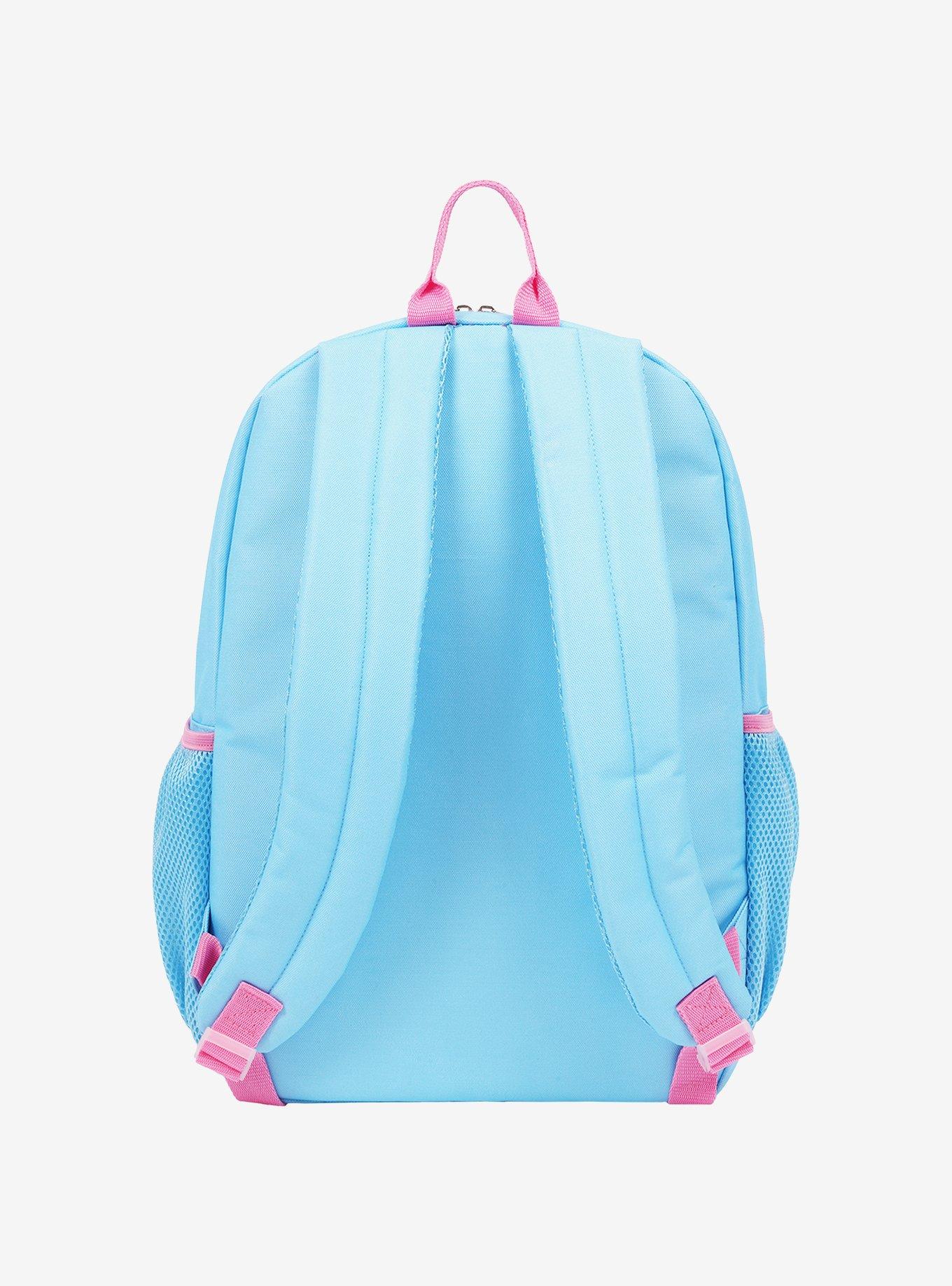 Sanrio Cinnamoroll Full-Size Bowler All-Over Print Backpack with Mesh Airflow Straps, , alternate - view 4
