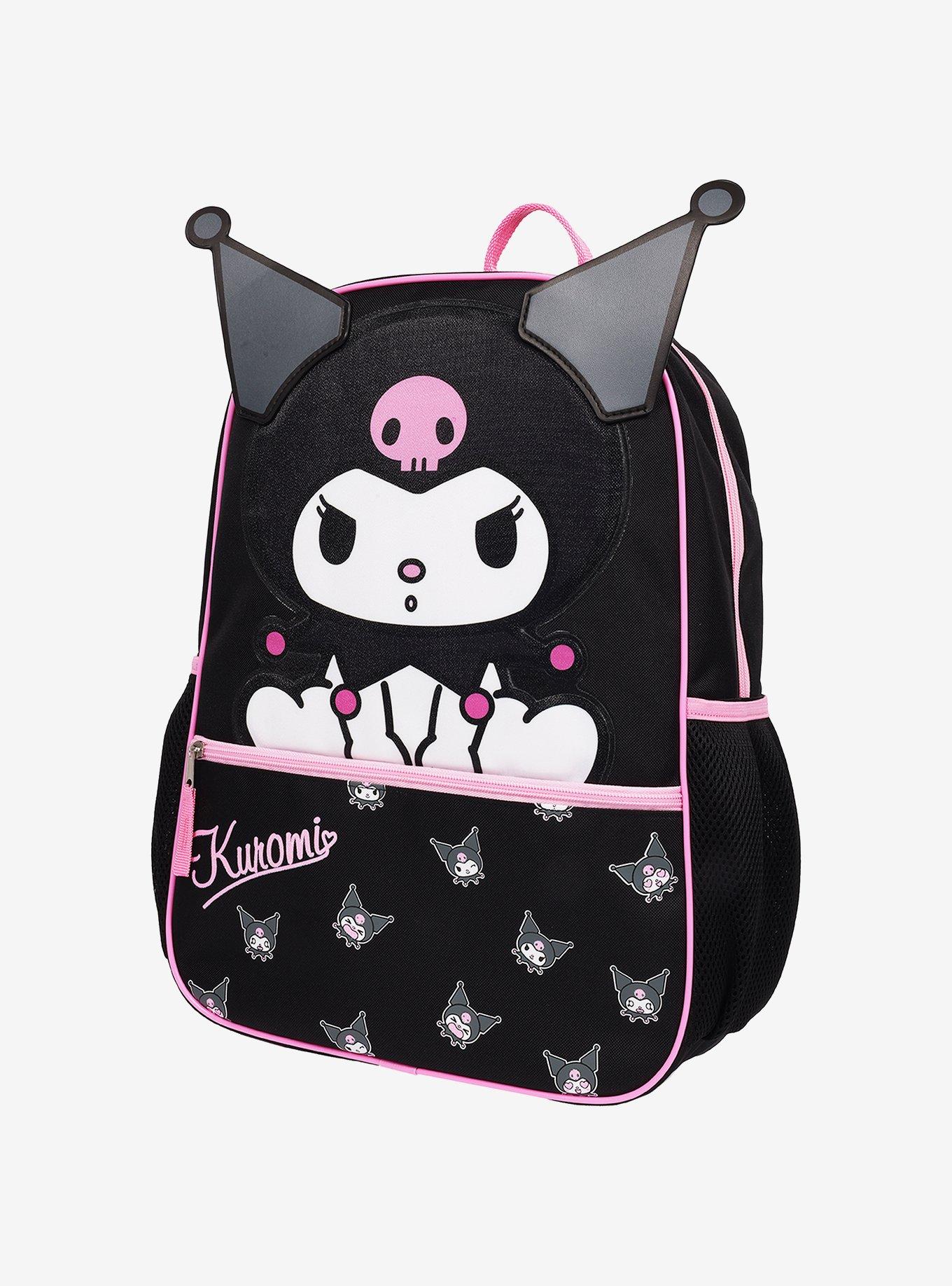 Kuromi Kids Backpack with 3D Ears, , alternate - view 3