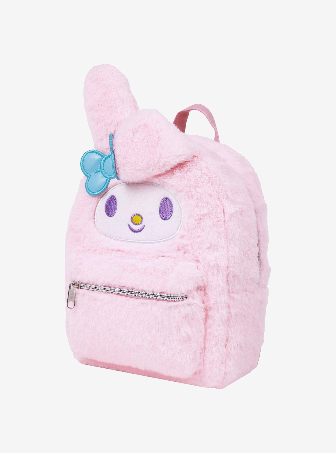 My Melody Plush 3D Ears Mini Backpack, , alternate - view 3