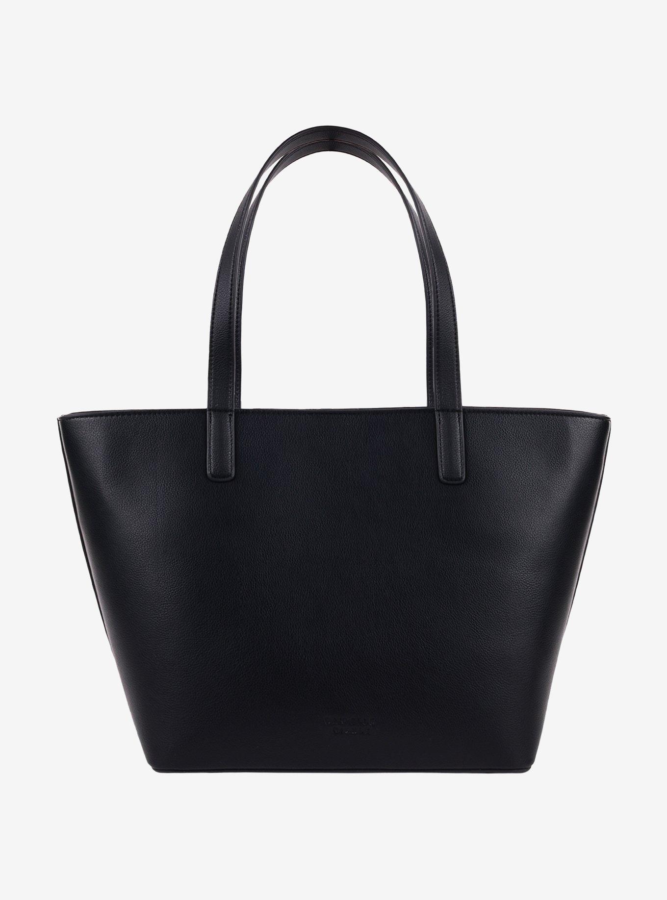 Danielle Nicole Peanuts Snoopy Minimal Black Tote Bag with Doghouse Cardholder, , alternate - view 4