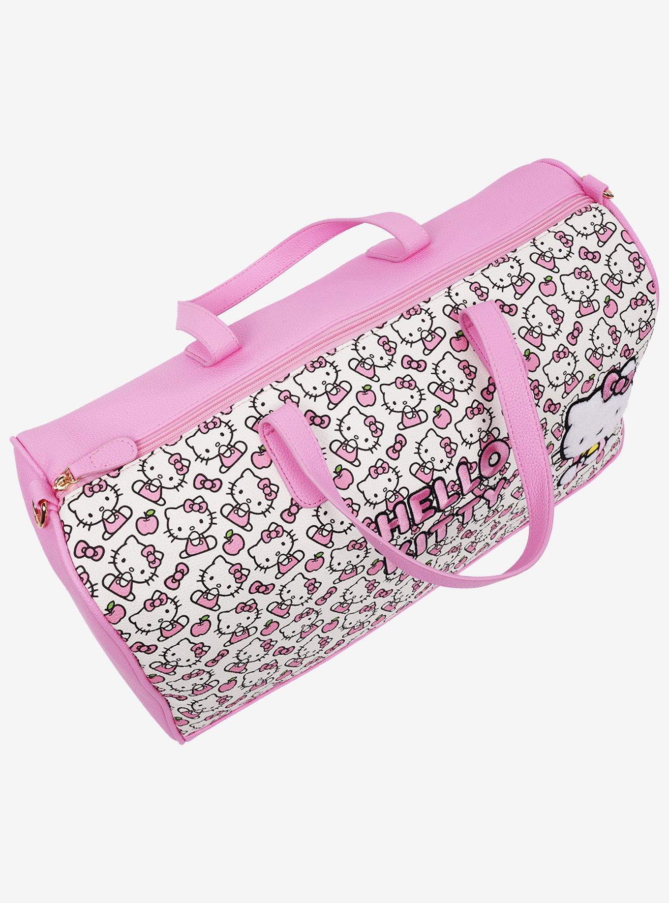 Ful Sanrio Hello Kitty Pink & White Weekender Duffle Bag, , alternate - view 5