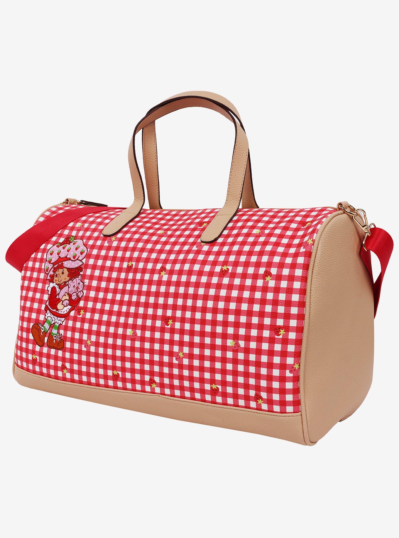 Strawberry Shortcake Gingham Weekender Duffle Bag, , alternate - view 3