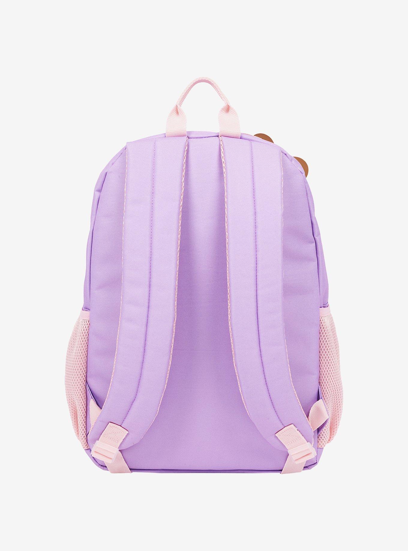 My Melody Berry Bow Full-Size Halfmoon Backpack, , alternate - view 4