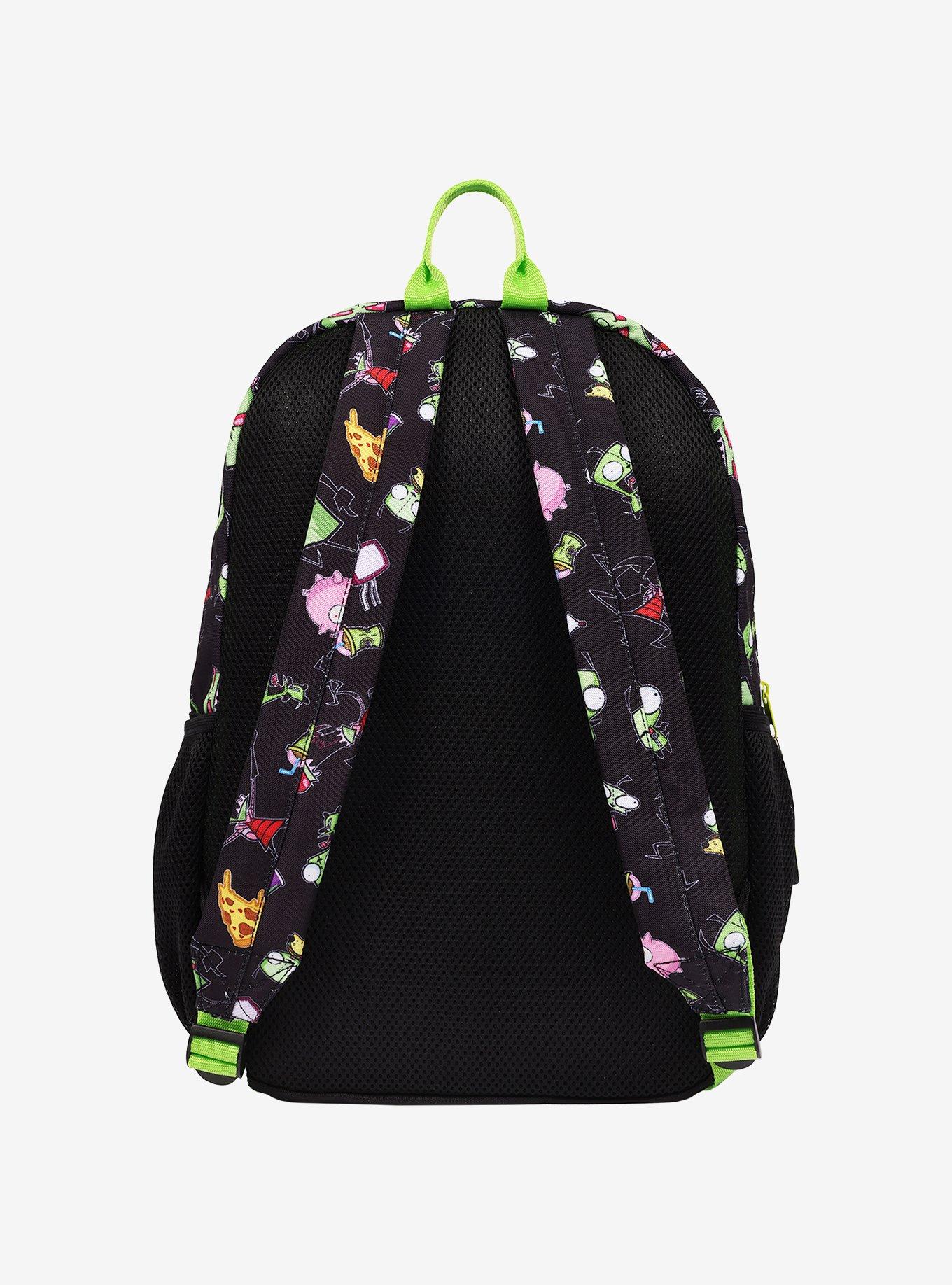 Nickelodeon Invader Zim All-Over Print Full-Size Classic Backpack, , alternate - view 4