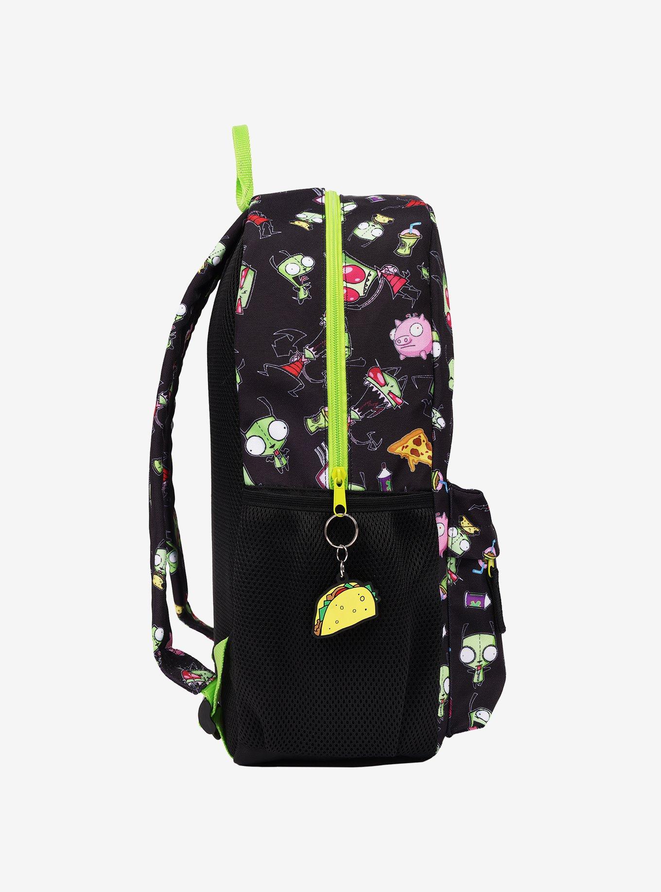 Nickelodeon Invader Zim All-Over Print Full-Size Classic Backpack, , alternate - view 5