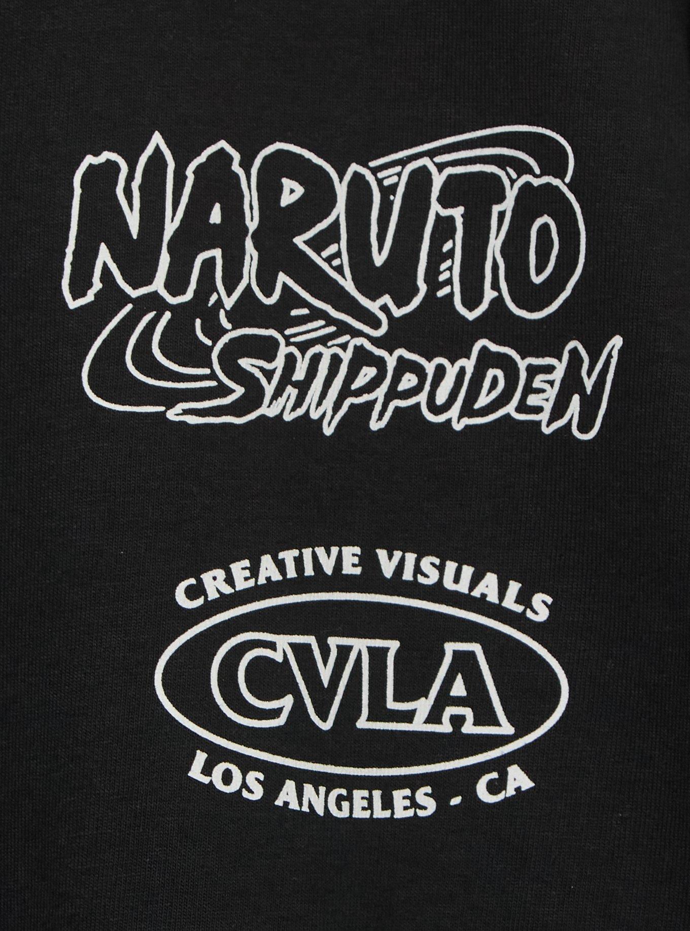 CVLA x Naruto Shippuden Itachi Uchiha T-Shirt - BoxLunch Exclusive, BLACK, alternate - view 3