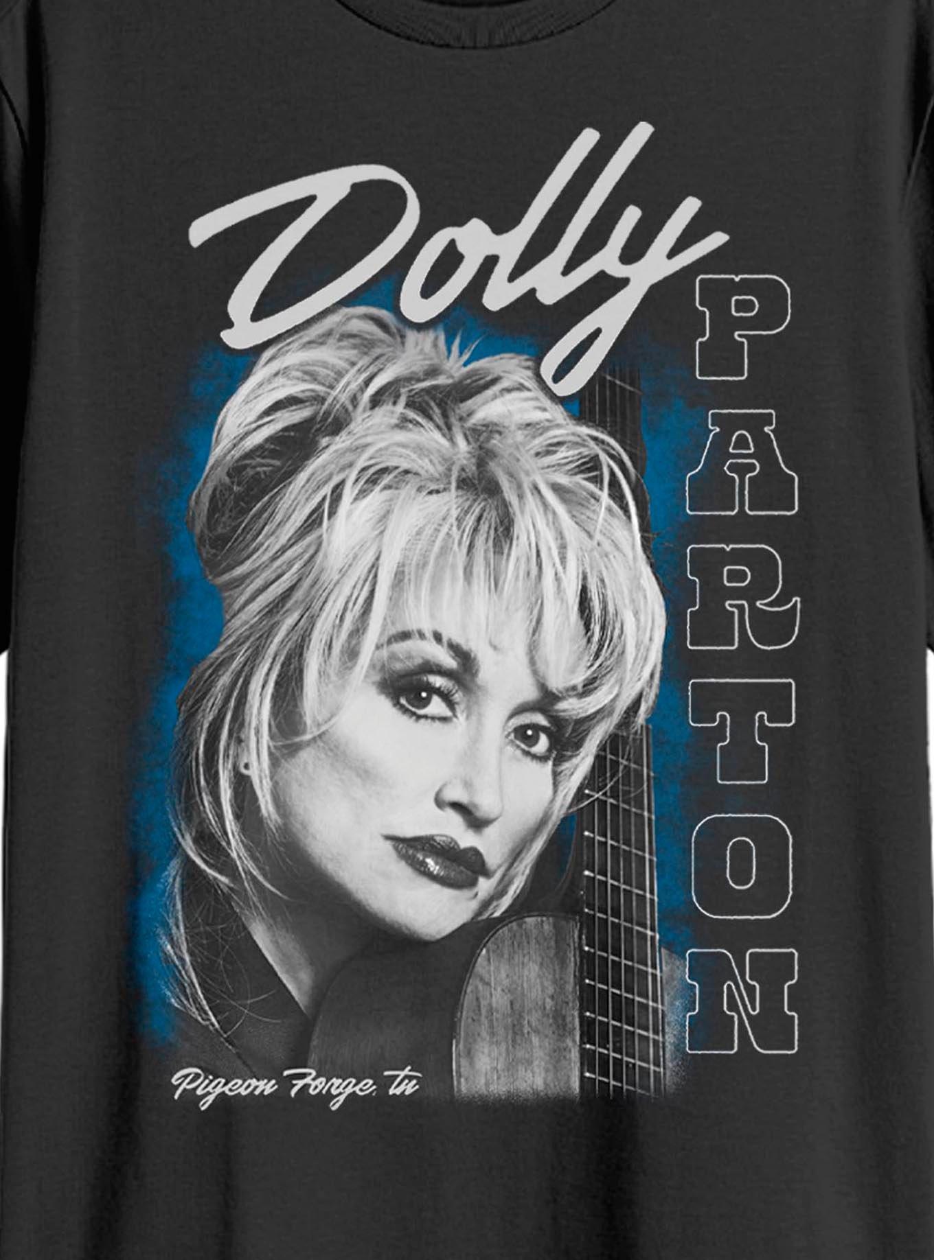 Dolly Parton Guitar Portrait T-Shirt, , hi-res