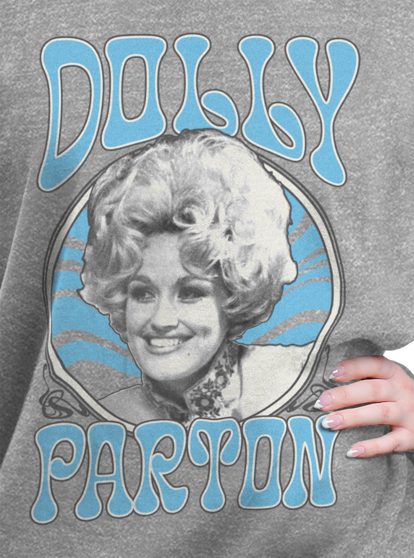 Dolly Parton Circle Girls Oversized Sweatshirt, , hi-res