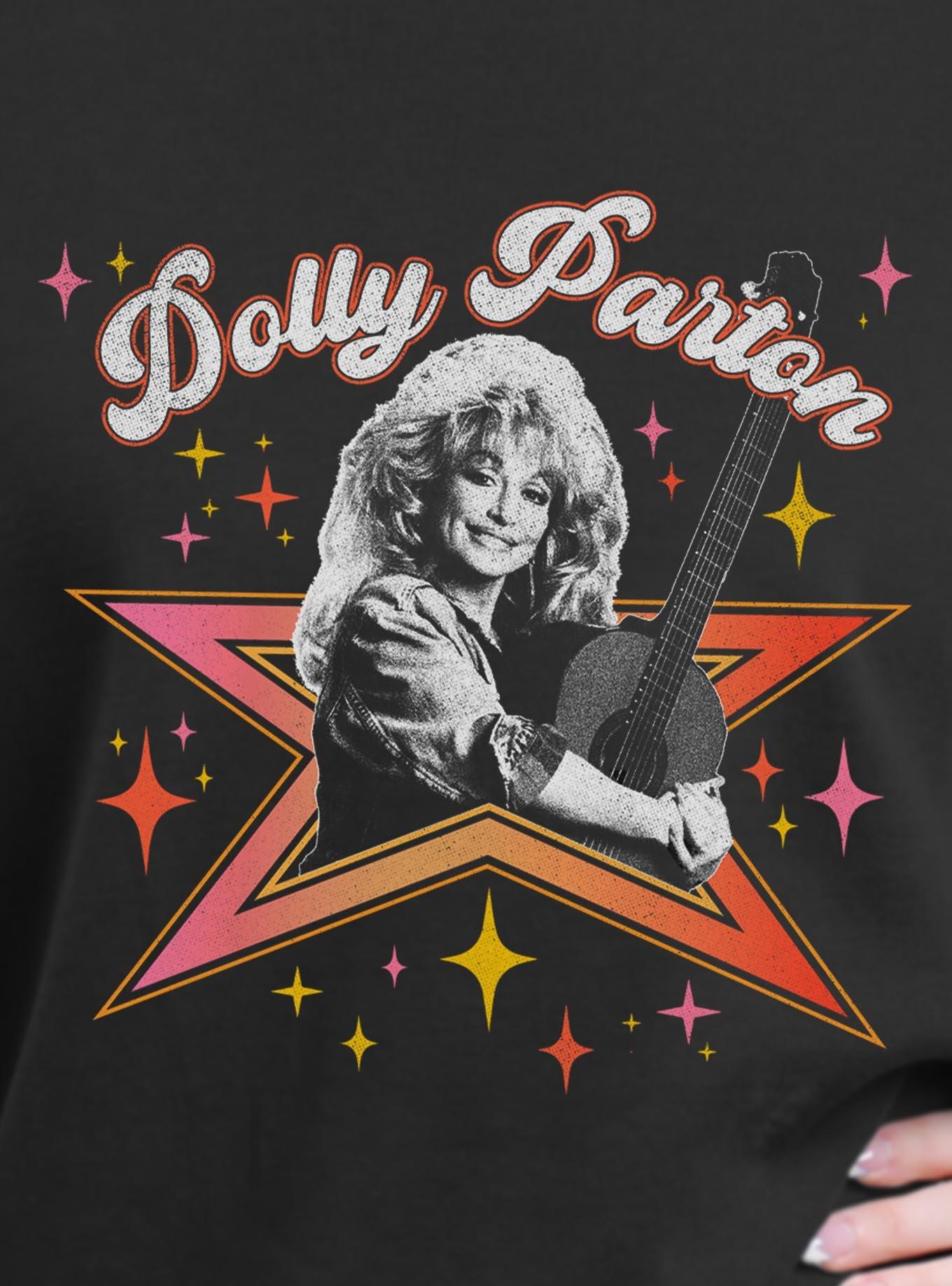 Dolly Parton Star Girls Oversized Sweatshirt, , hi-res