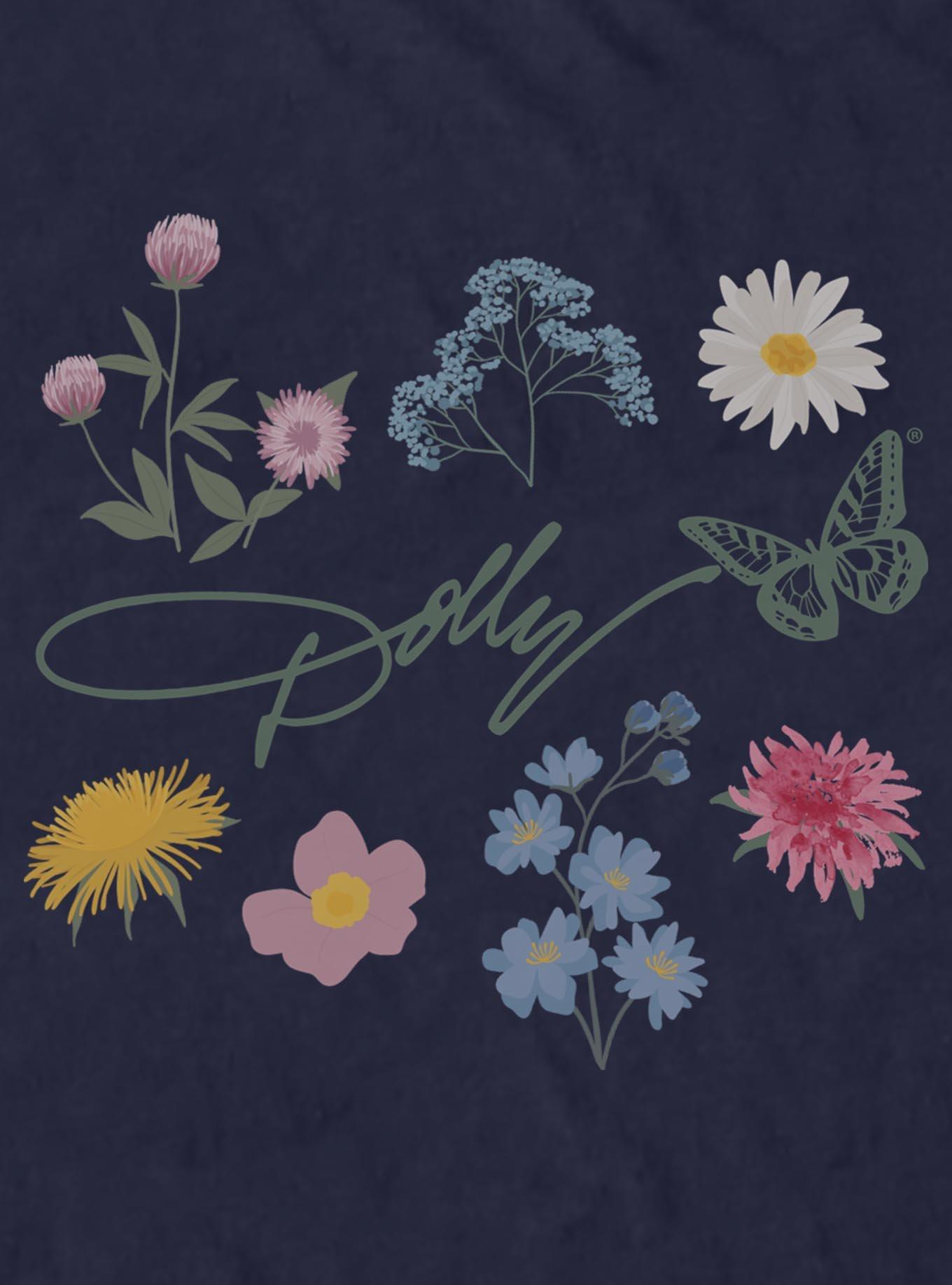 Dolly Parton Floral Signature T-Shirt, , hi-res