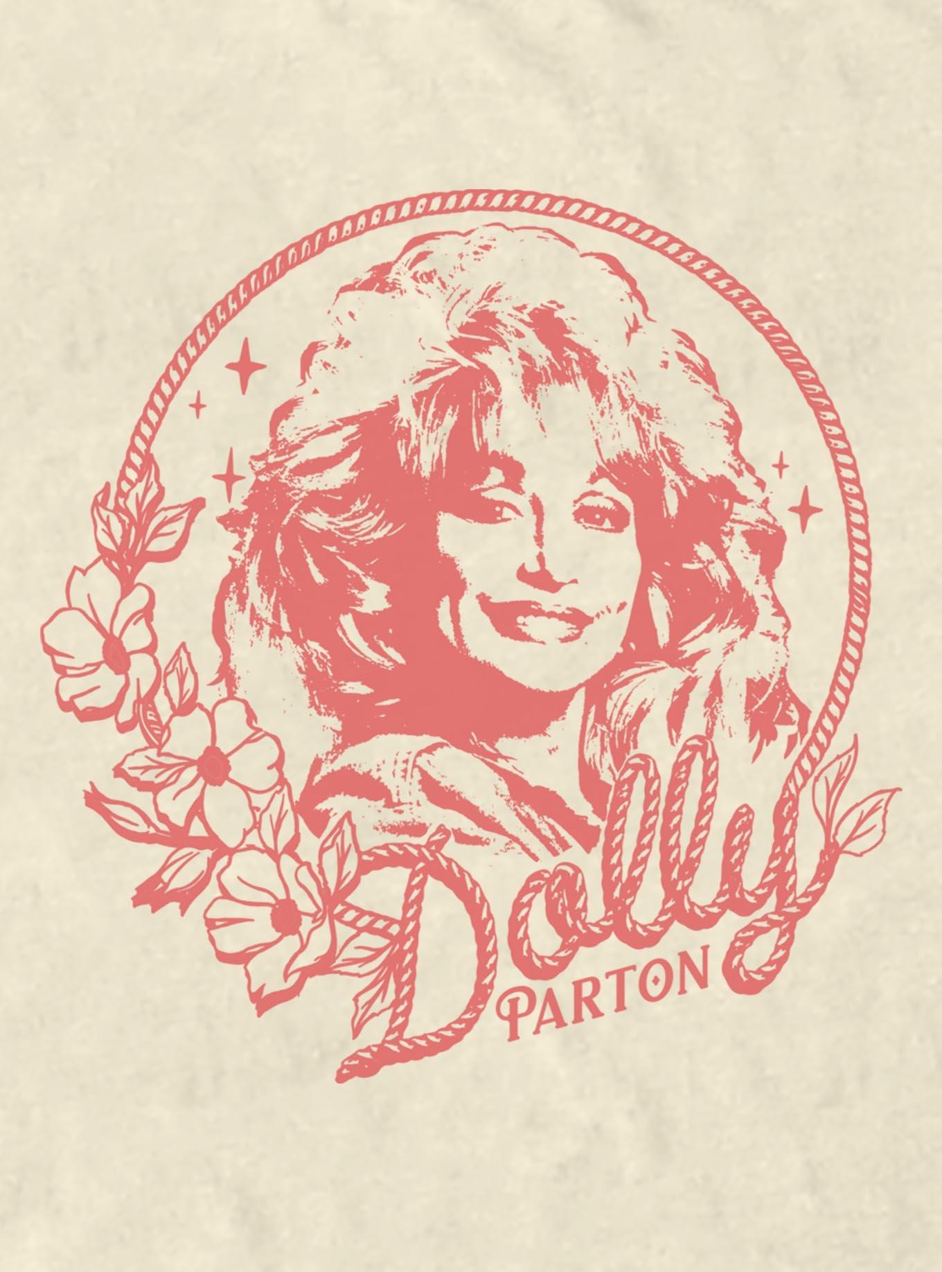 Dolly Parton Rope Circle Portrait T-Shirt, , hi-res