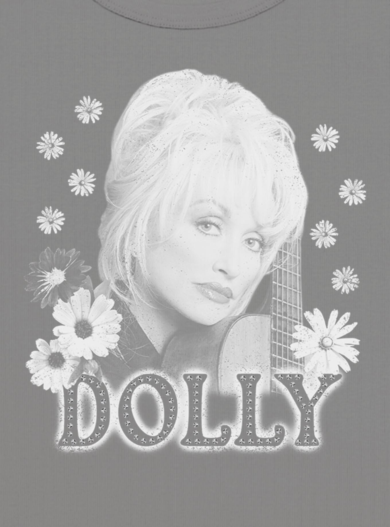 Dolly Parton Flowers Girls Baby T-Shirt, , hi-res