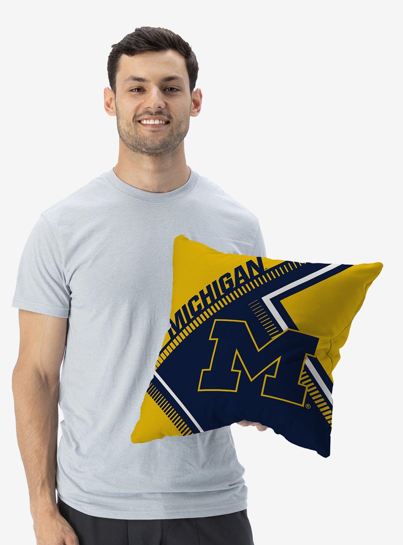 NCAA Michigan Wolverines Pulsewave Throw Pillow, , alternate - view 3